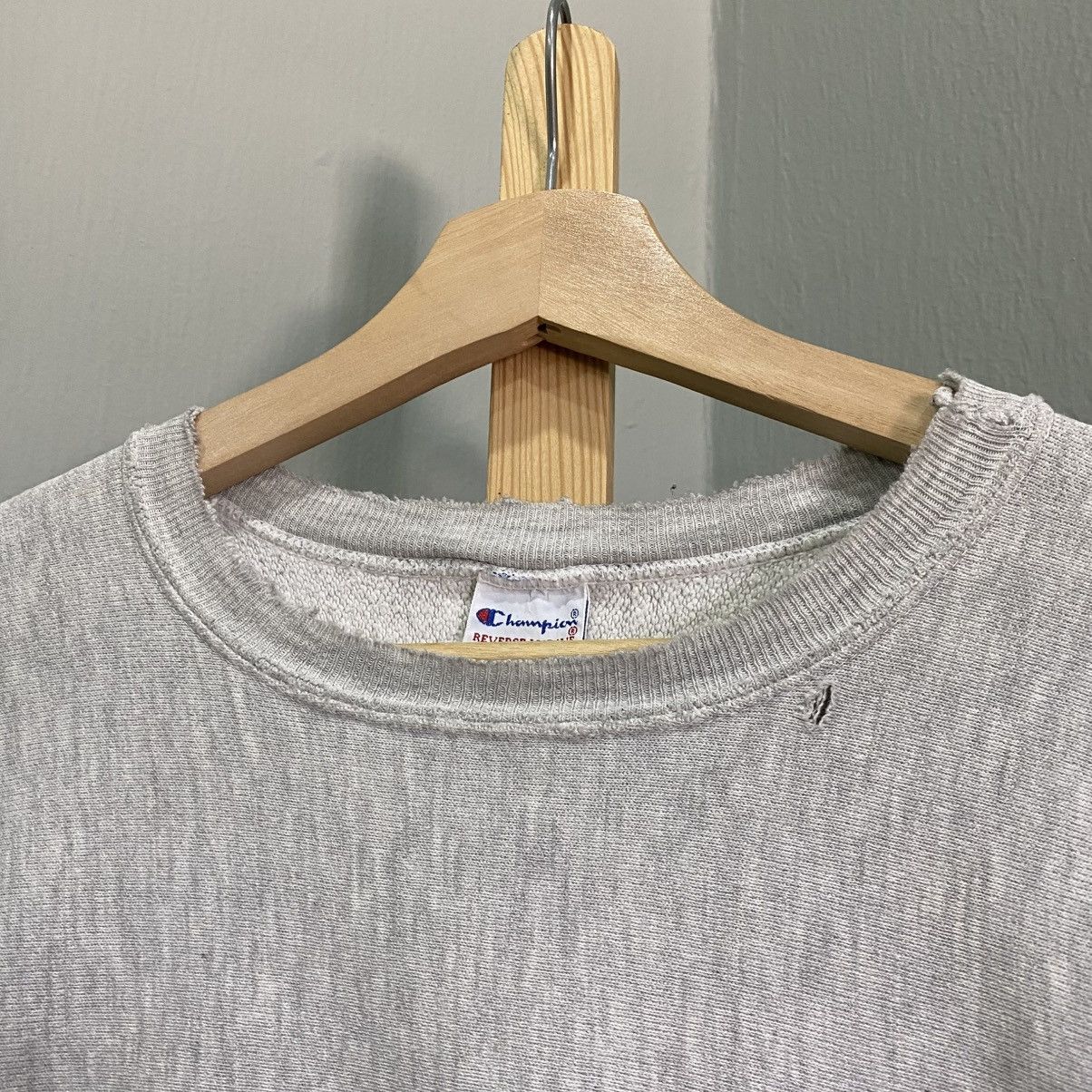 Champion Vintage 90s Champion ReverseWeave University Logo Distressed Size US XL / EU 56 / 4 - 6 Thumbnail