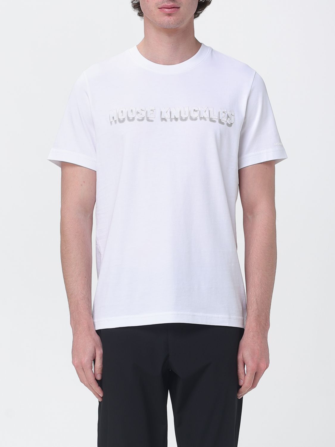 Moose Knuckles Moose Knuckles T-Shirt Men Milk Size US L / EU 52-54 / 3 - 1 Thumbnail