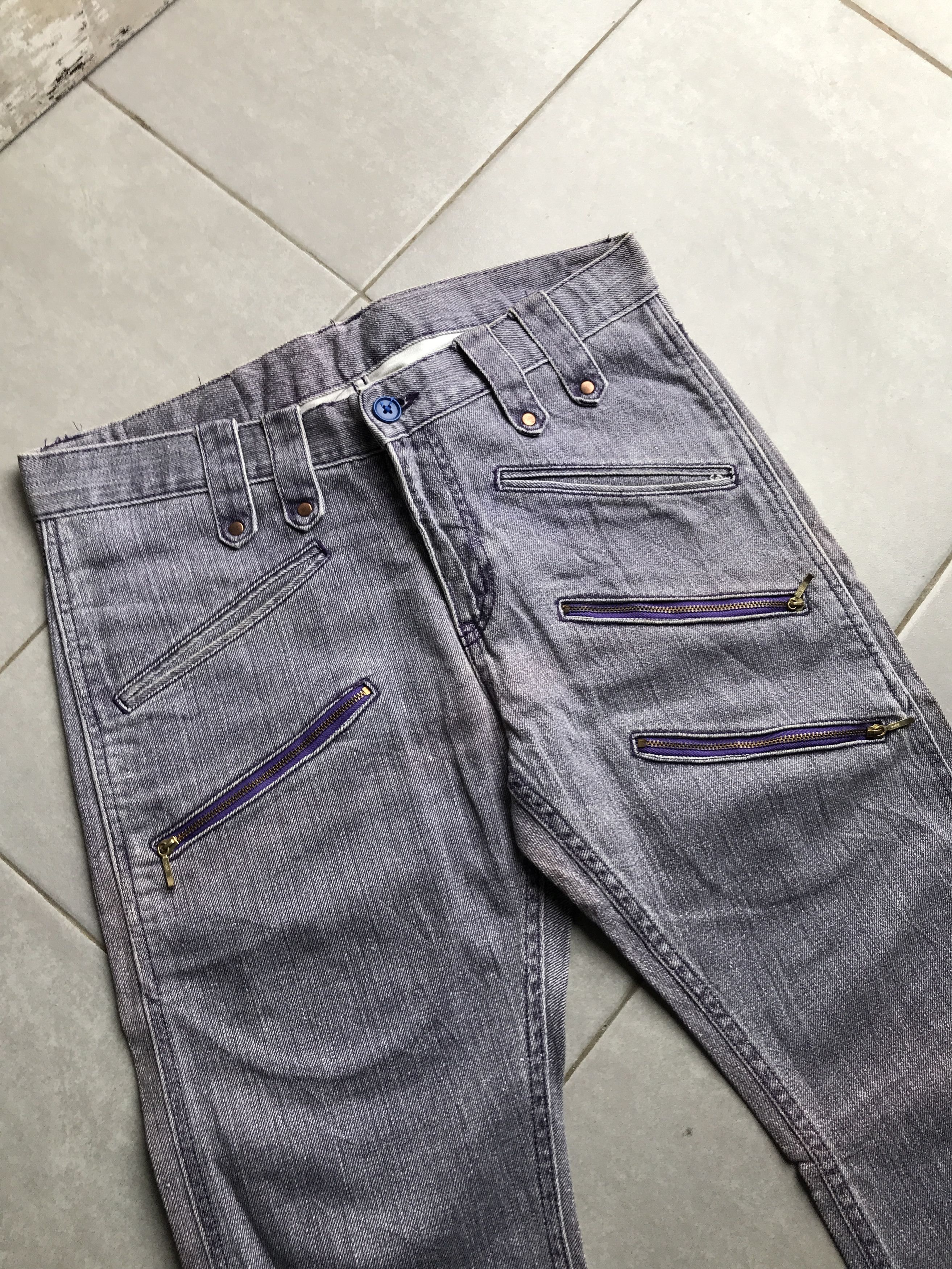 Beams Japan Beams multi zipper jeans Size US 32 / EU 48 - 3 Thumbnail