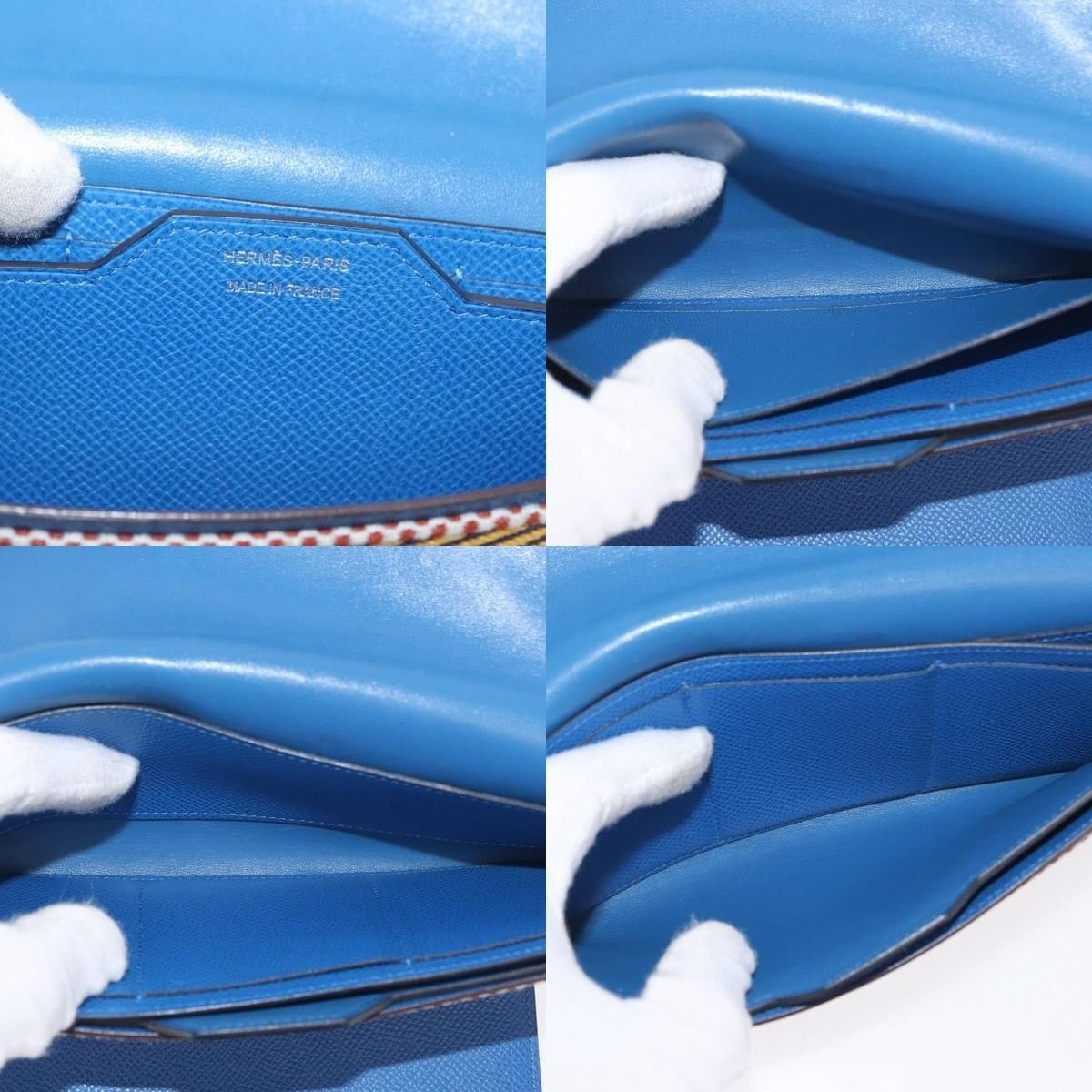 Hermes Hermes Passant Long Sangrecaval Long Wallet Size ONE SIZE - 6 Thumbnail