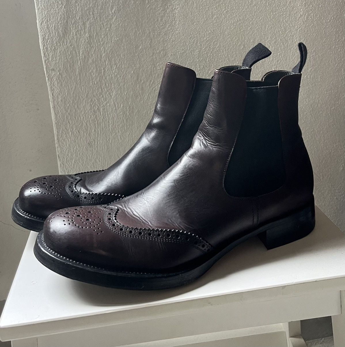 Miu Miu Miu Miu Chelsea Boots With Box Size US 10 / EU 43 - 3 Thumbnail