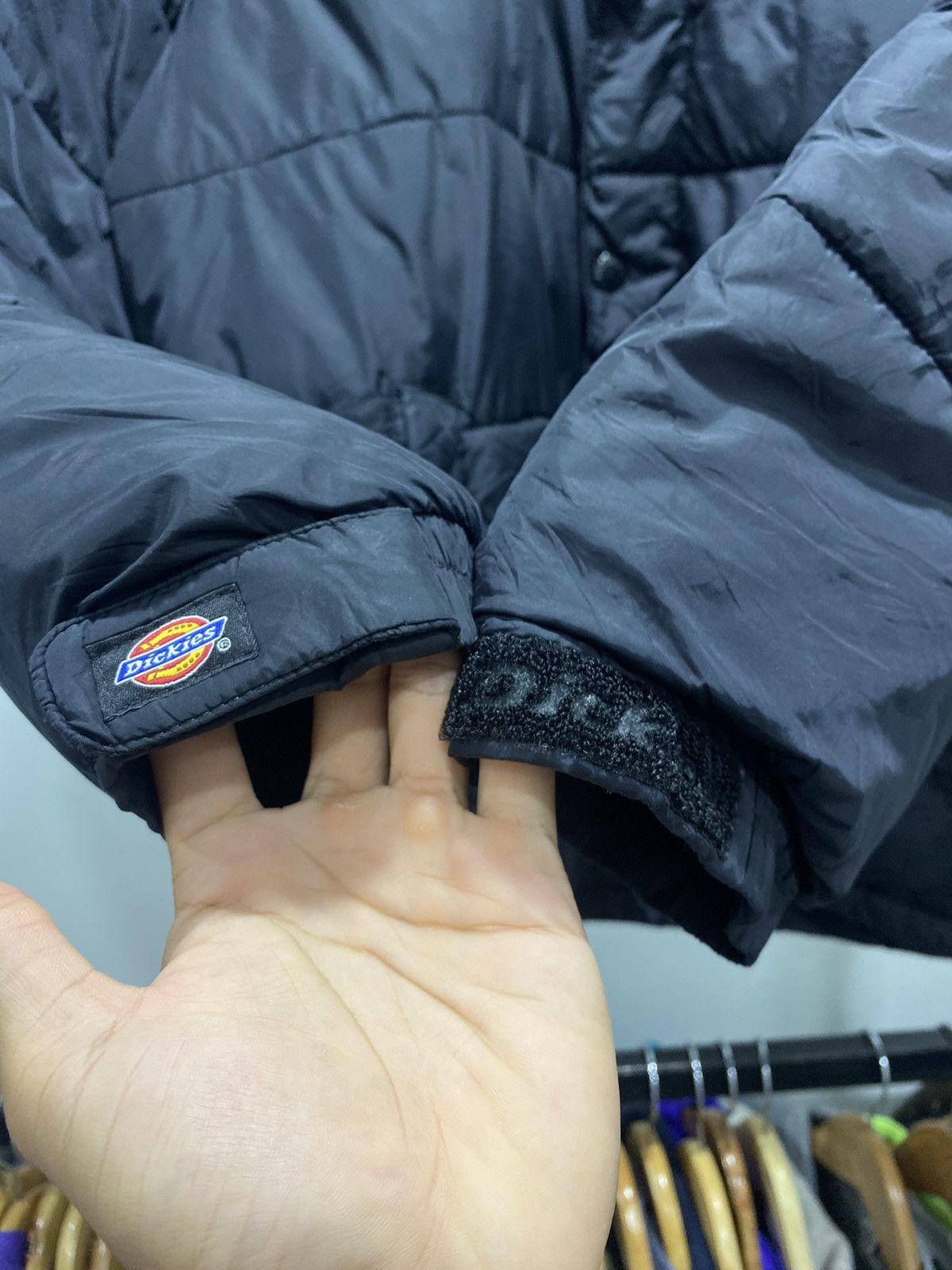 Dickies × Vintage Vintage Dickies Light Puffer Long Jacket Size US L / EU 52-54 / 3 - 4 Thumbnail