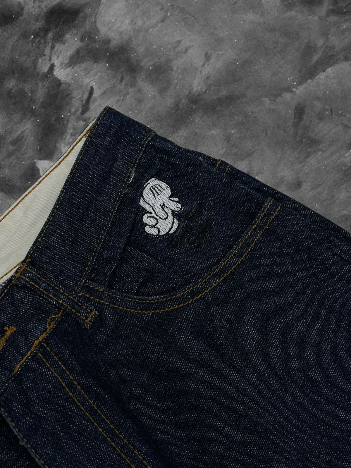 Japanese Brand Vintage Y2K Designer Japan LateComer Streetwear Mickey Denim Size US 32 / EU 48 - 15 Thumbnail