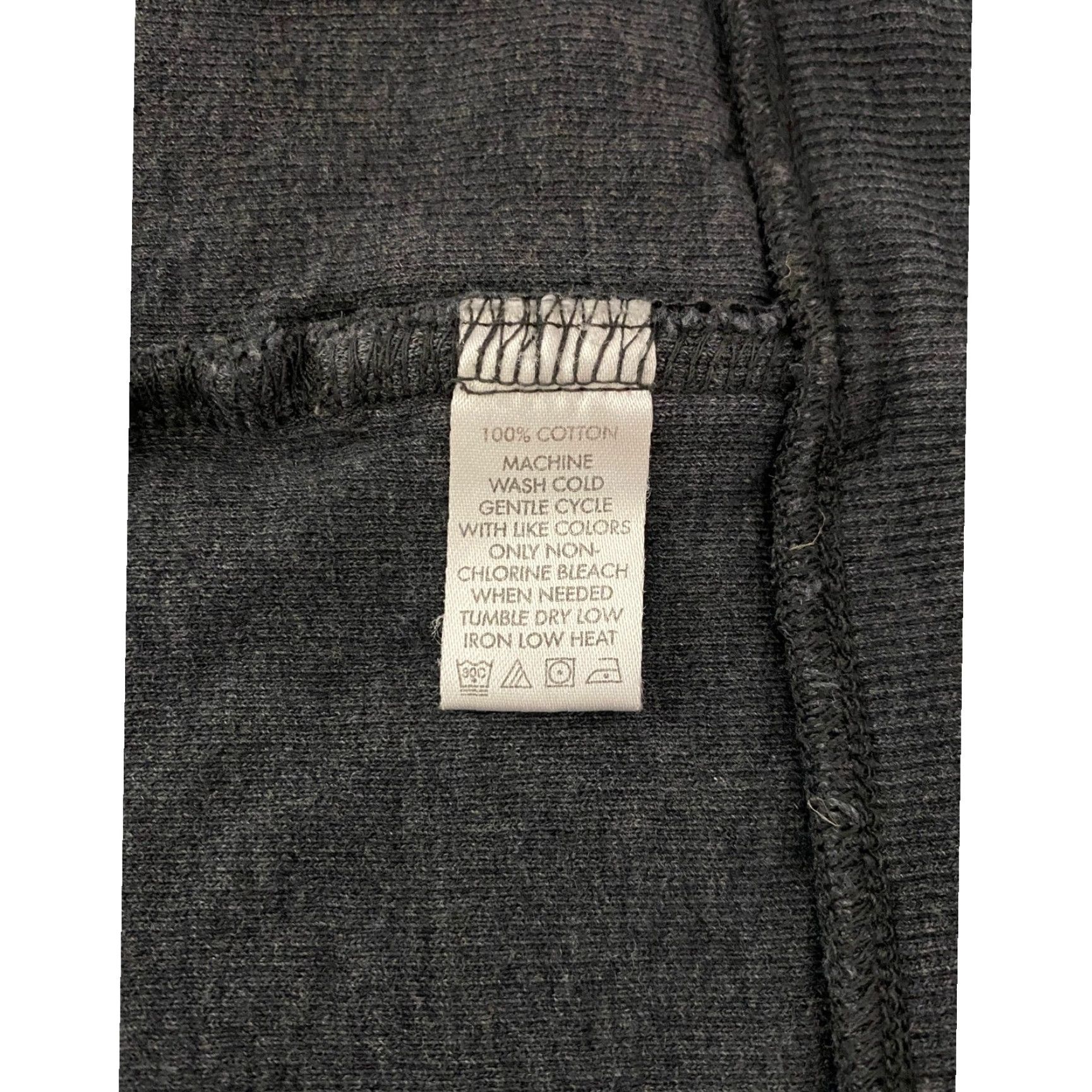 Calvin Klein Calvin Klein Charcoal Gray Full Zip Mock Neck Cotton Jacket Mens Size S Size US S / EU 44-46 / 1 - 5 Thumbnail