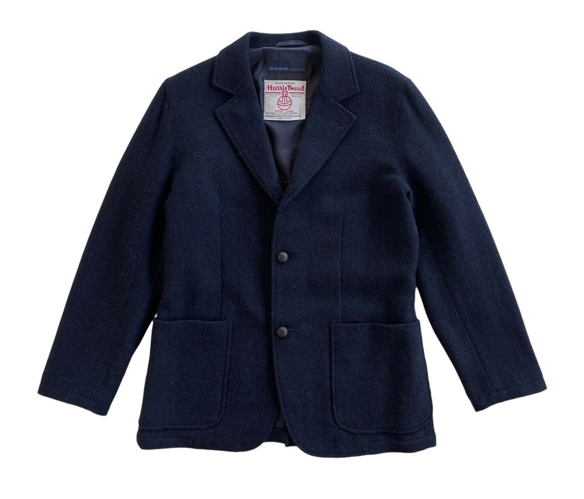 Harris Tweed Harris Tweed X Tomorrowland Wool Cupra Coat Size US M / EU 48-50 / 2 - 2 Thumbnail