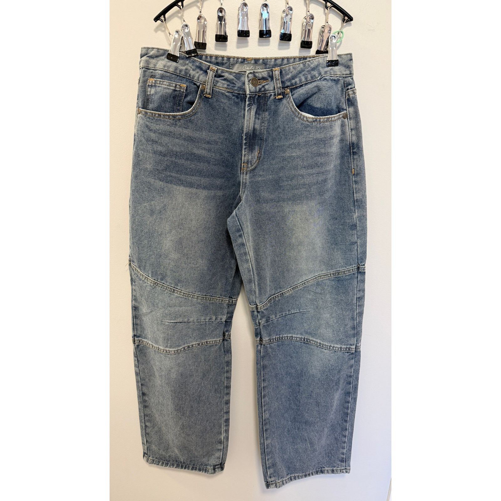 Other Cali 1850 Low Rise Wide Leg Baggy Jeans Y2K In Size 12 Size 34" / US 12 / IT 48 - 1 Thumbnail