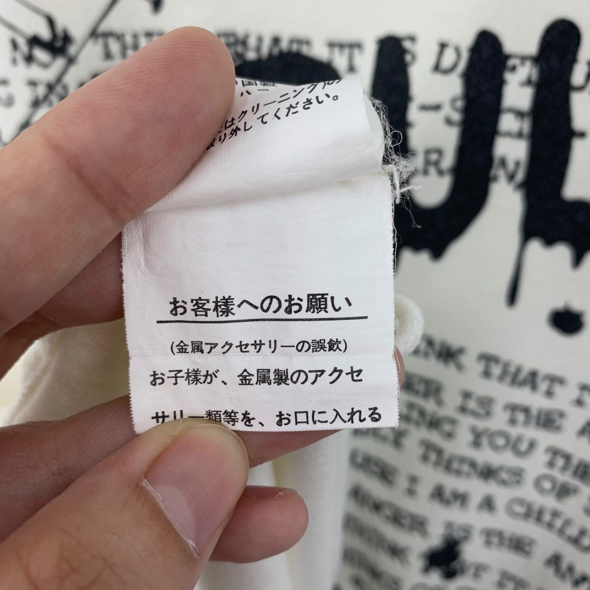 Seditionaries × Vintage Vintage J.HONEY Punk design long sleeve tee Size US L / EU 52-54 / 3 - 14 Thumbnail