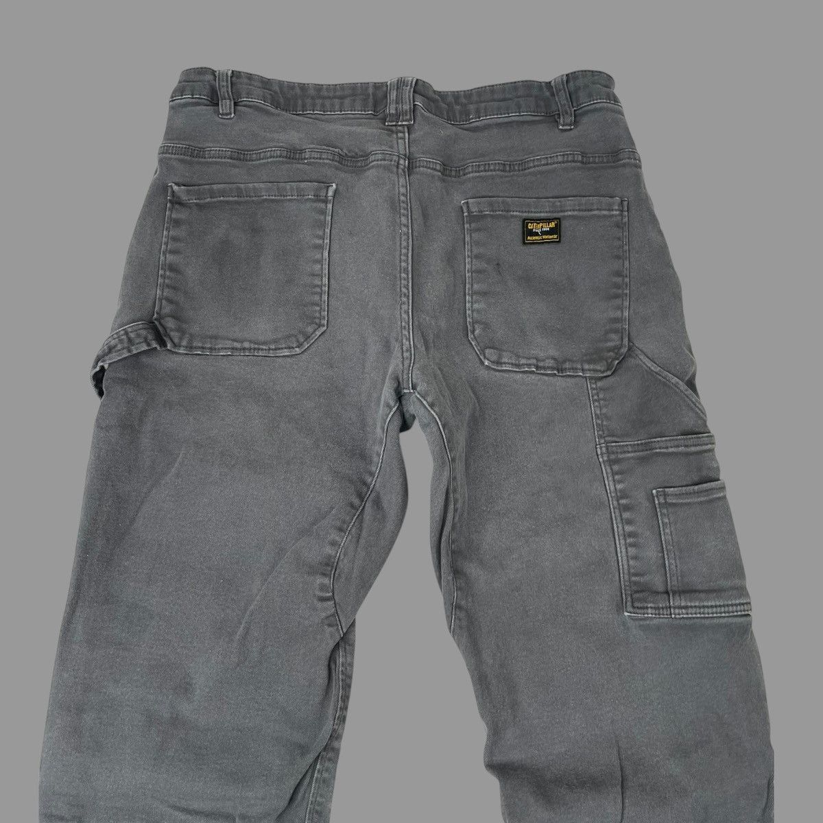 Caterpillar × Vintage Vintage 90s cat double knee work pants Size US 34 / EU 50 - 4 Thumbnail