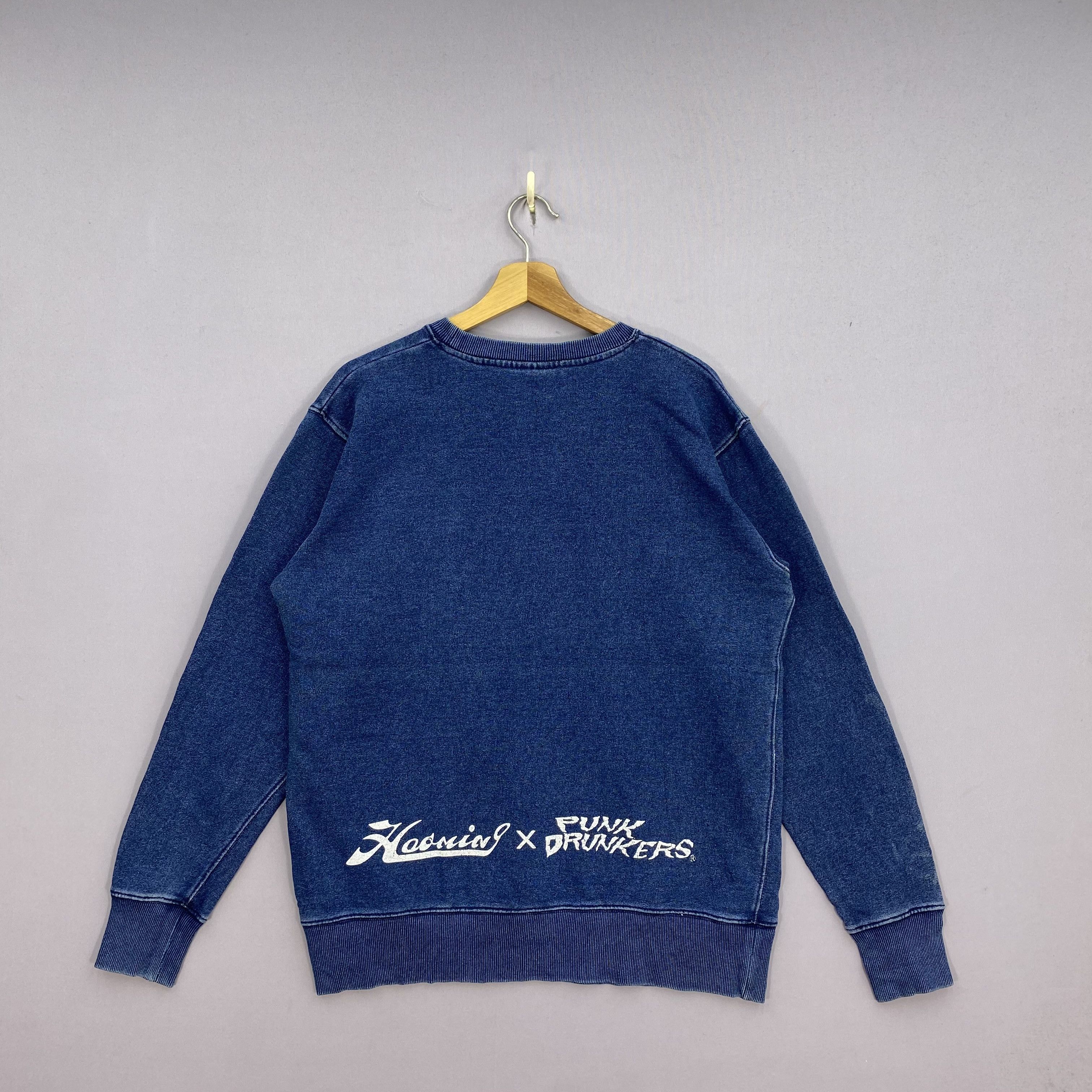 Japanese Brand Vintage Haoming X Punk Drunkers Pullover Graphic Sweatshirt Size US M / EU 48-50 / 2 - 2 Thumbnail