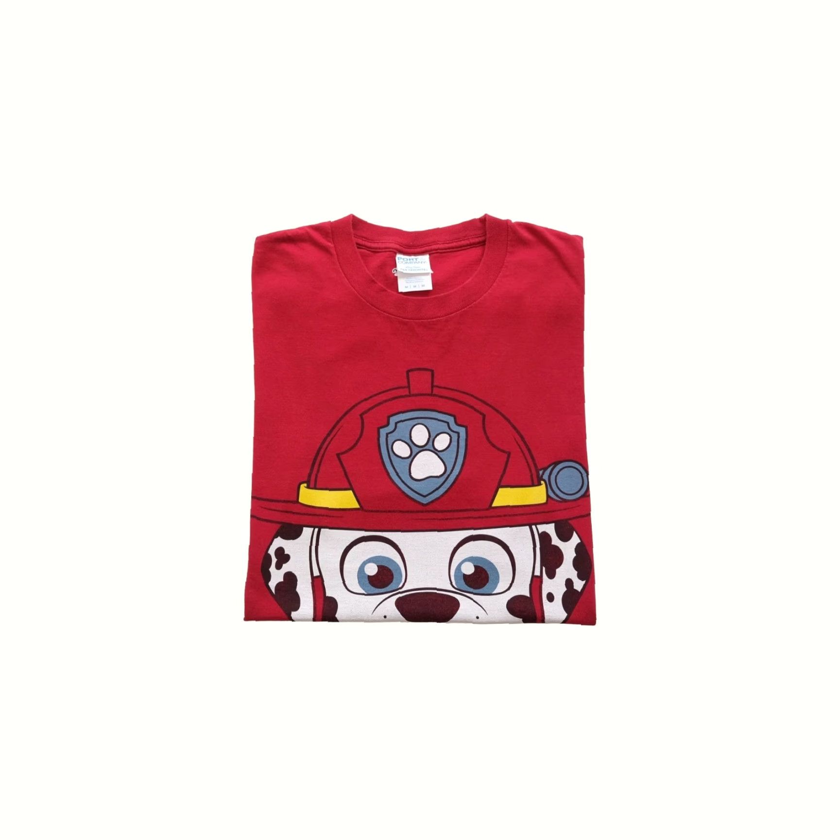 Nickelodeon Nickelodeon Paw Patrol Marshall Big Face Cartoon Movie Graphic Red T Shirt SZ M Mens Short Sleeve Cotton Preshrunk Official Licensed Apparel Size US M / EU 48-50 / 2 - 2 Thumbnail