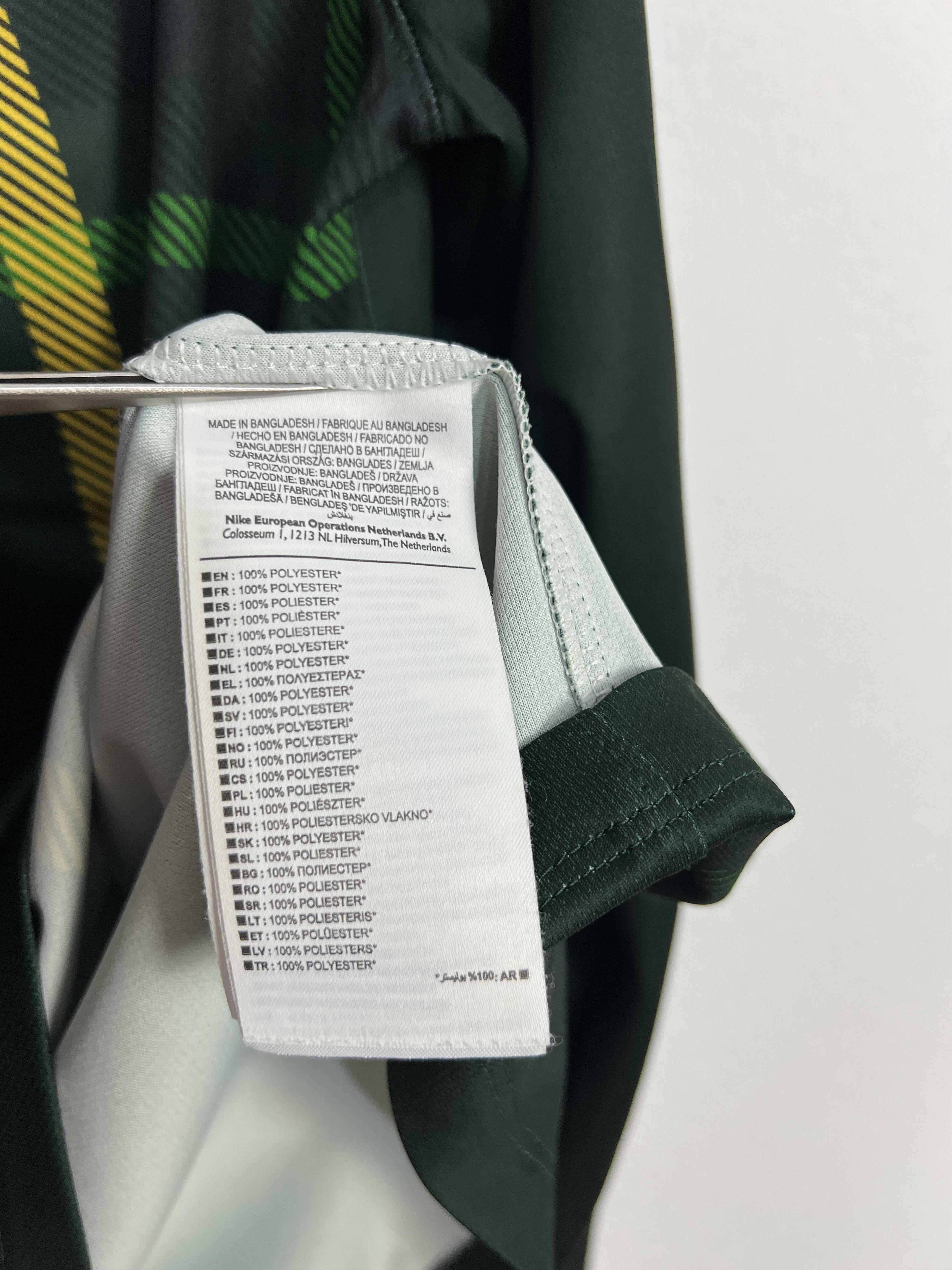 Nike Celtic football shirt Player Issue Long Sleeve Jersey Trikot Size US M / EU 48-50 / 2 - 8 Thumbnail