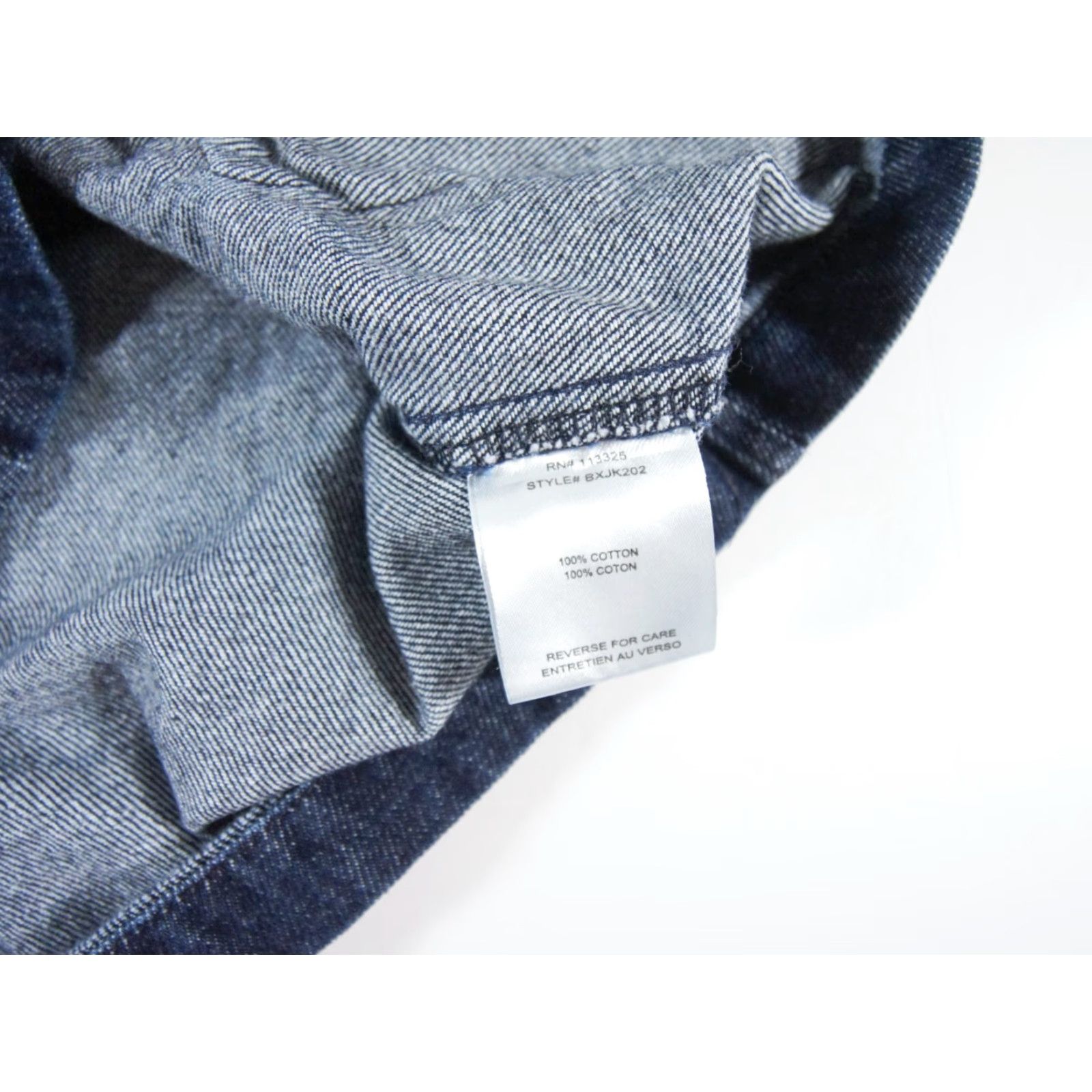 Denime Standard Issue Denim Vest Mens Large Blue Full Zip Casual Outdoor Size US 33 - 6 Thumbnail
