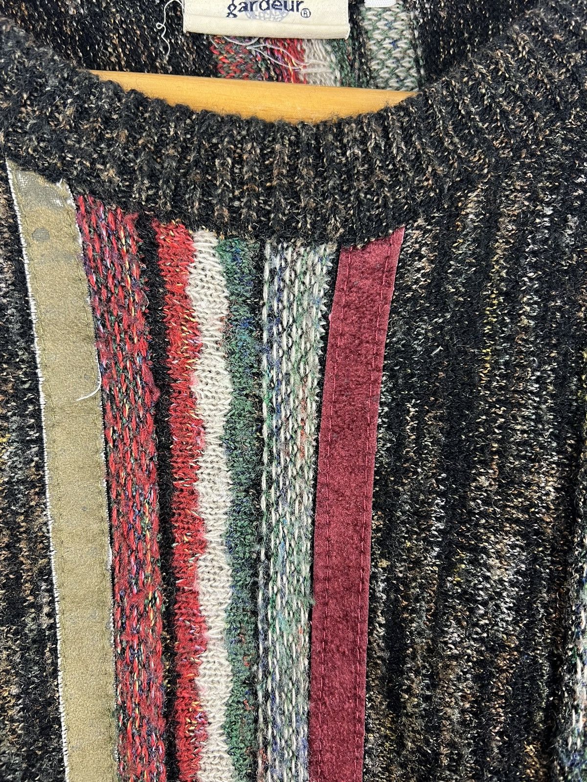 Gardeur Vintage Gardeur Coogi Style Knitted Sweater Italian Designer Size US XL / EU 56 / 4 - 5 Thumbnail