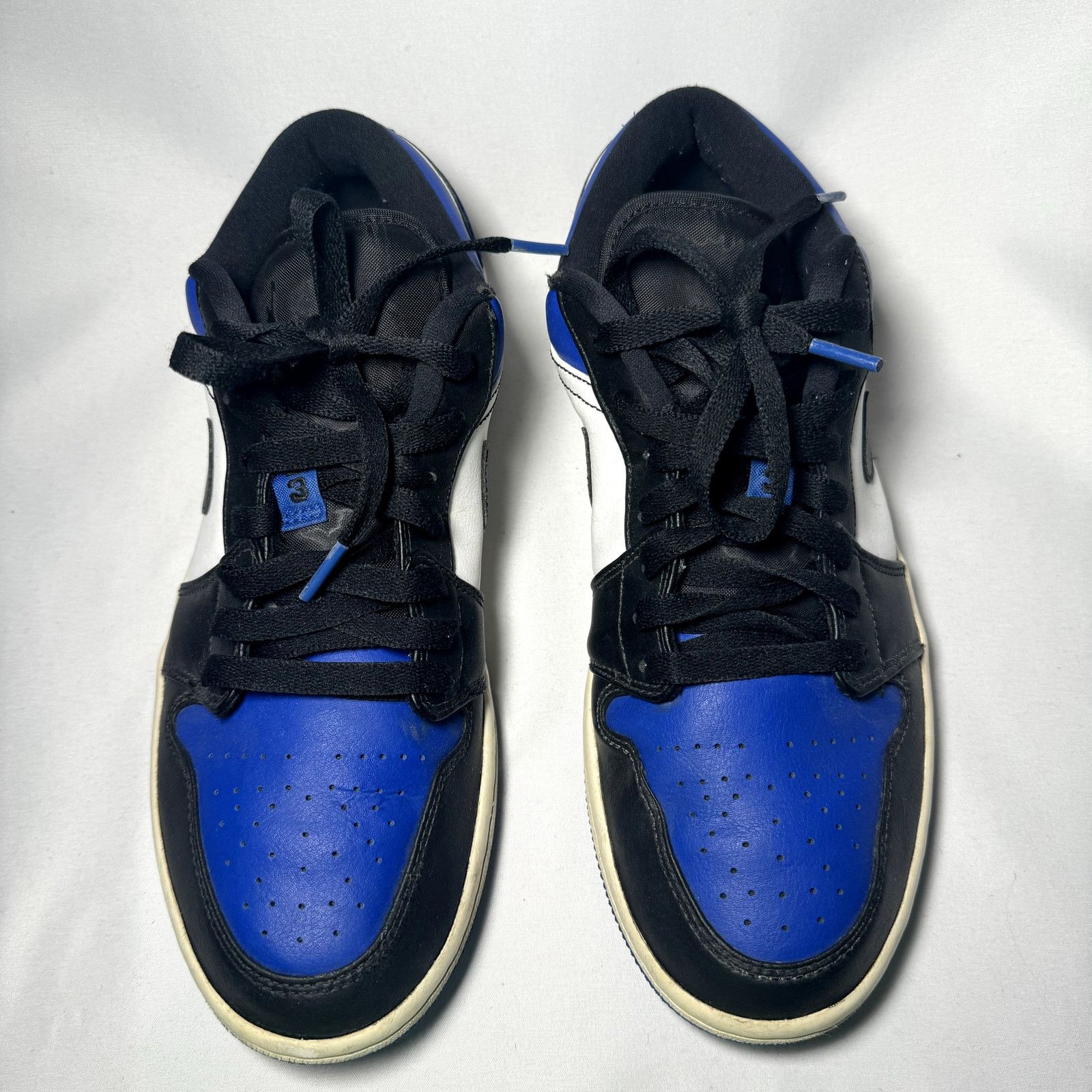 Jordan Brand × Nike Nike Air Jordan 1 Low Royal Toe Men's Shoes - Size 9.5 Size US 9.5 / EU 42-43 - 3 Thumbnail