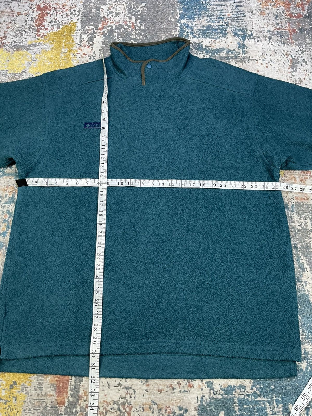 Columbia Vtg USA Columbia Sportswear Pull Over Fleece Sweatshirt Size US L / EU 52-54 / 3 - 9 Thumbnail