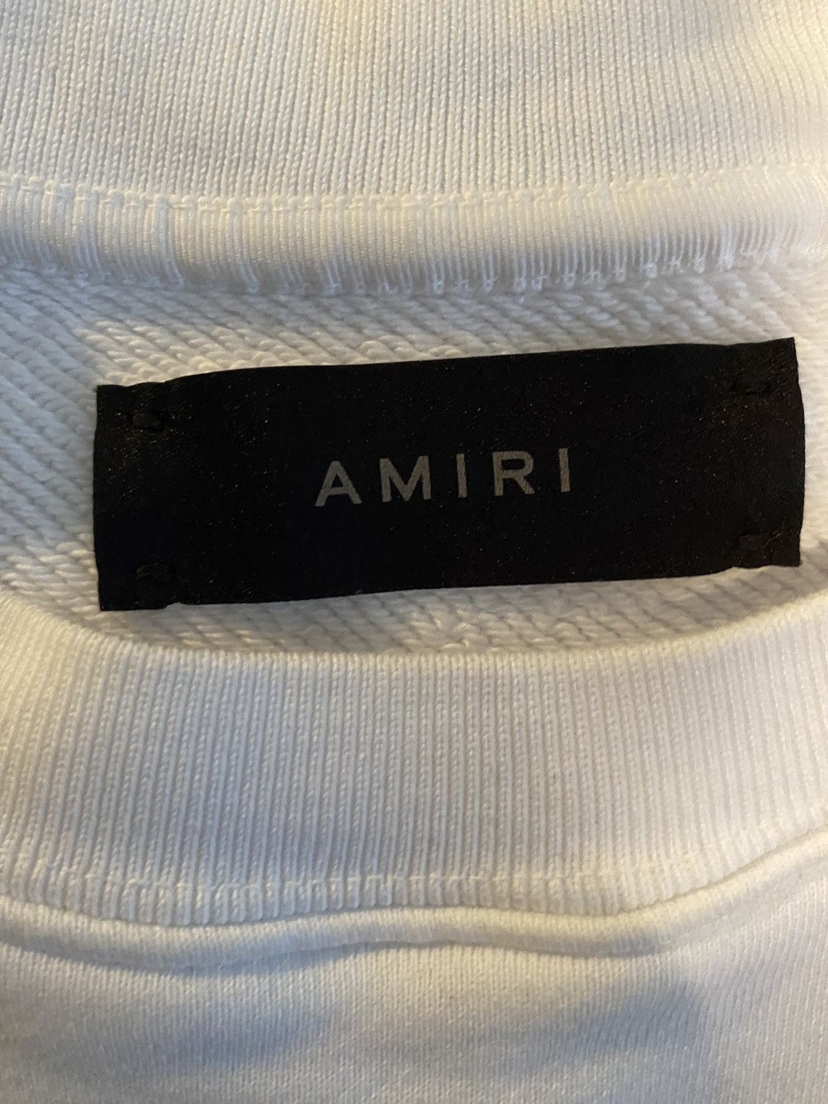 Amiri AMIRI Logo Printed Crewneck Size US XL / EU 56 / 4 - 2 Thumbnail