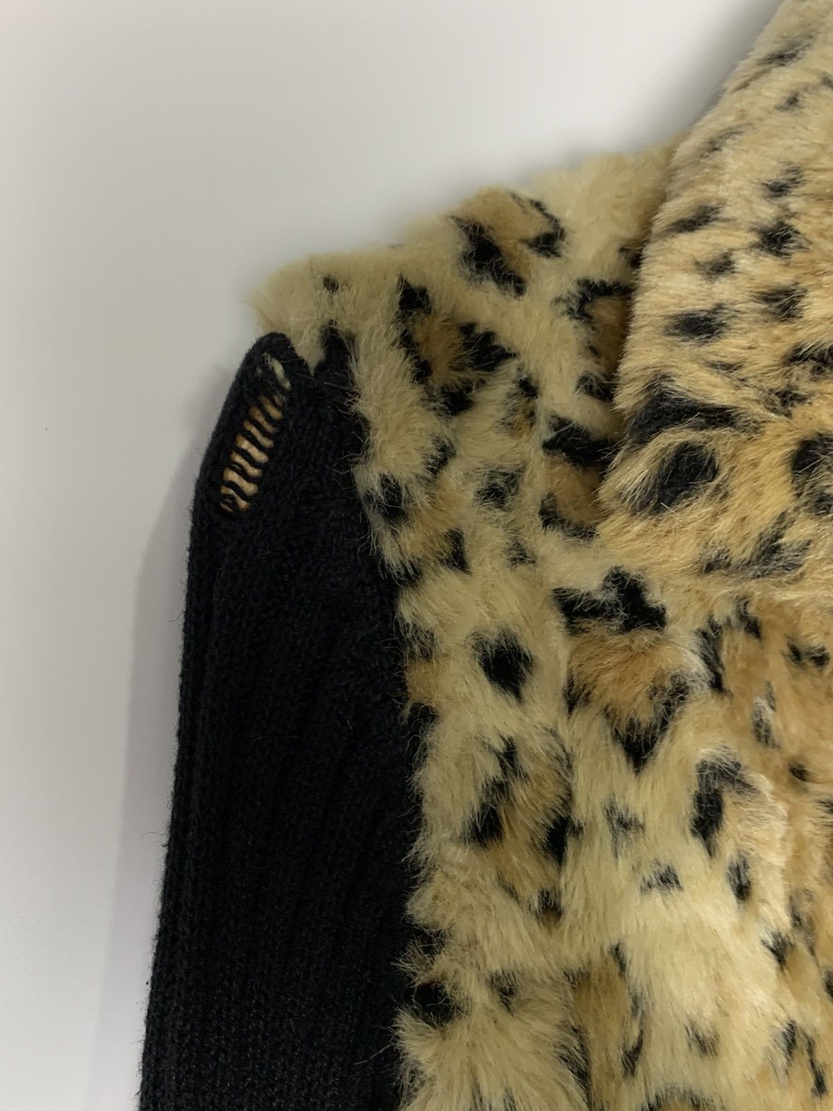 14th Addiction × Japanese Brand × KMRii grunge style leopard knit fur Diara y2k Size US S / EU 44-46 / 1 - 6 Thumbnail