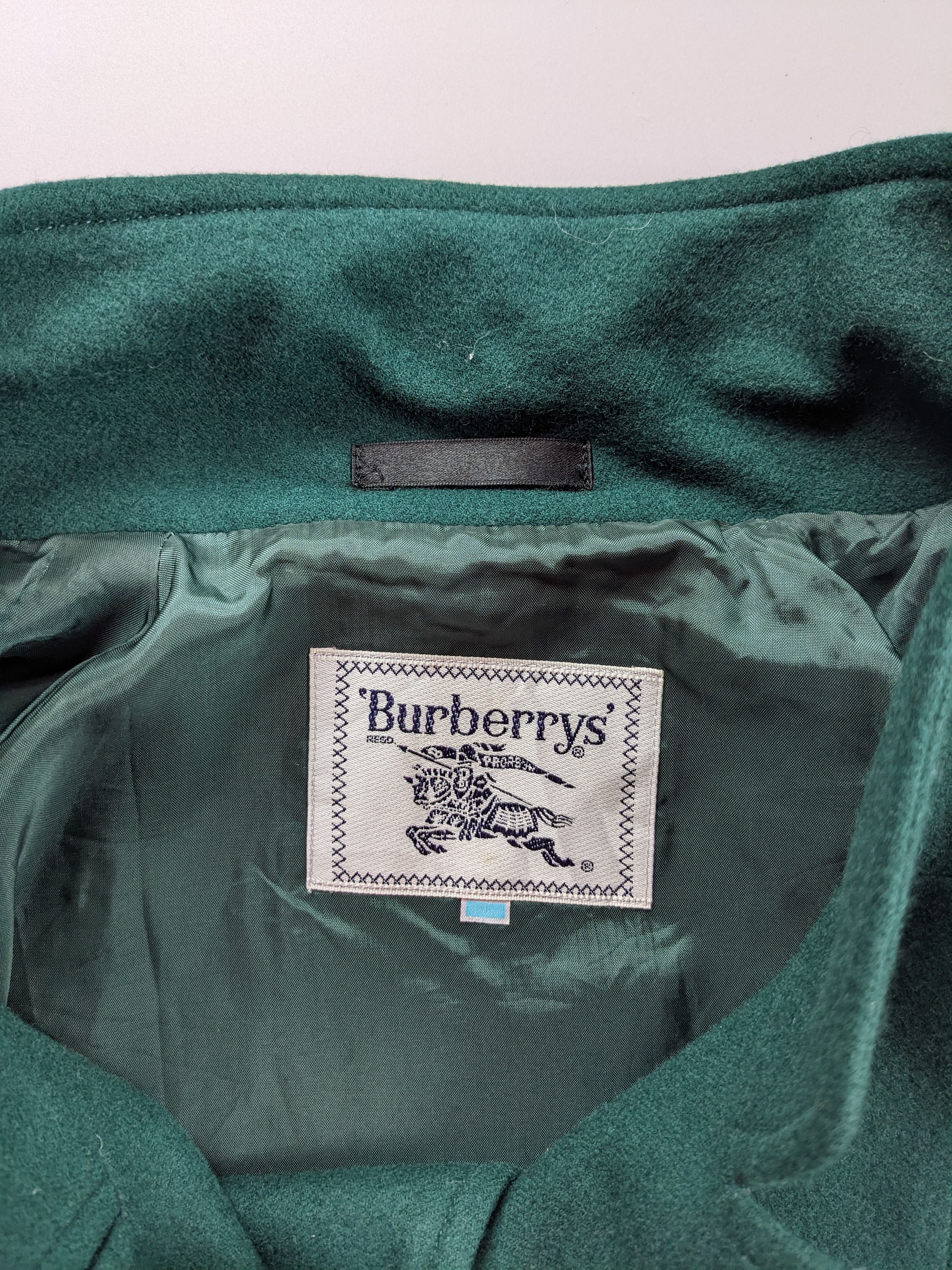 Burberry Vintage Burberrys wool high collar jacket Size L / US 10 / IT 46 - 6 Thumbnail