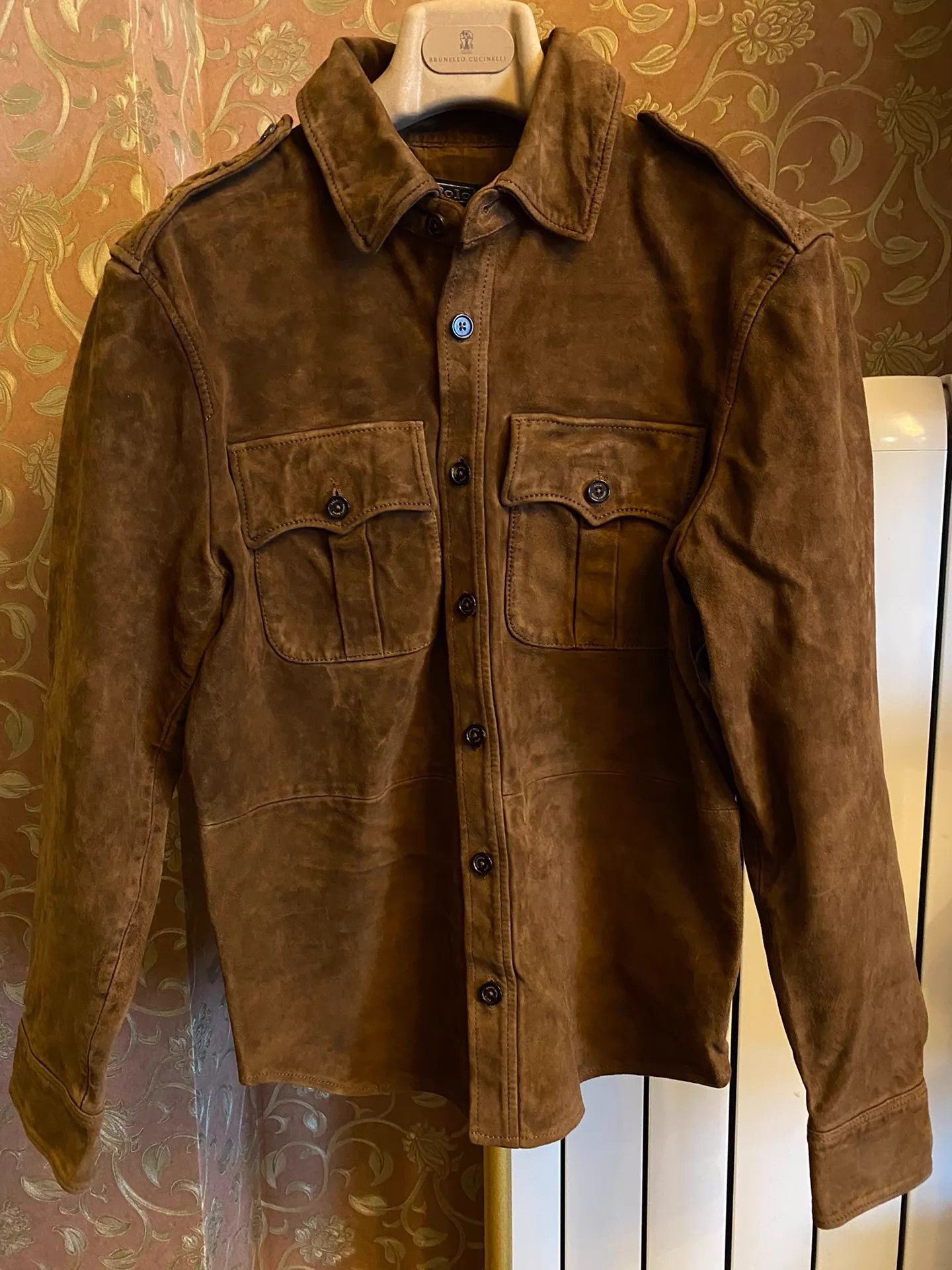 Polo Ralph Lauren RALPH LAUREN POLO RRL Heavyweight Sheepskin Jacket S Size US S / EU 44-46 / 1 - 1 Thumbnail