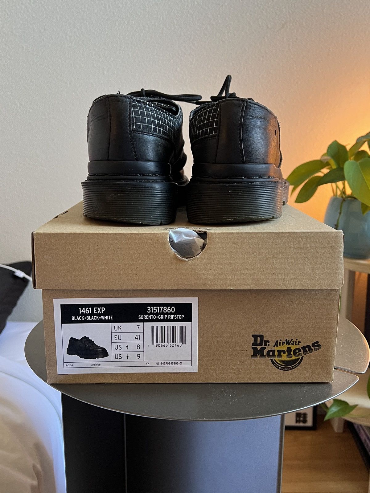 Dr. Martens 1461 EXP Bex Grid Leather Size US 9 / EU 42 - 2 Thumbnail