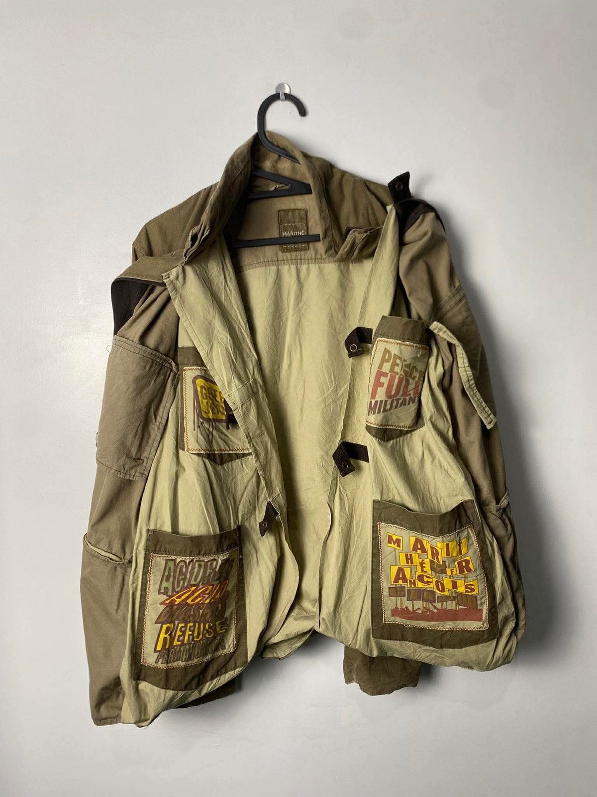 Marithe + Francois Girbaud Archive Marithe Francois Girbaud Hidden Multi Pocket Jacket Size US M / EU 48-50 / 2 - 6 Thumbnail