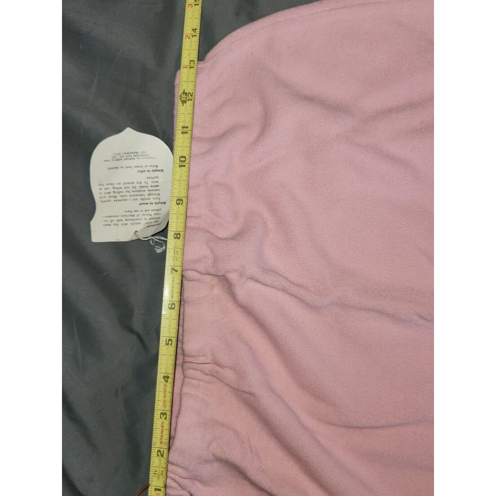Other 1960sNWT Pink Skirt Women's18 House of Morrison, Knee Length Size 26" / US 2 / IT 38 - 8 Thumbnail