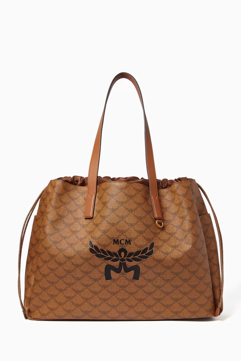 MCM o1mt1gz0225 Size: OS / XLarge Tote Bag in Brown Size ONE SIZE - 1 Thumbnail