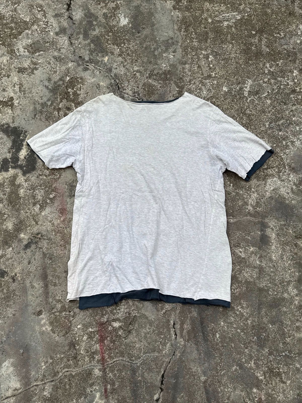 ABAHOUSE Abahouse Double Layers Tees Size US M / EU 48-50 / 2 - 4 Thumbnail