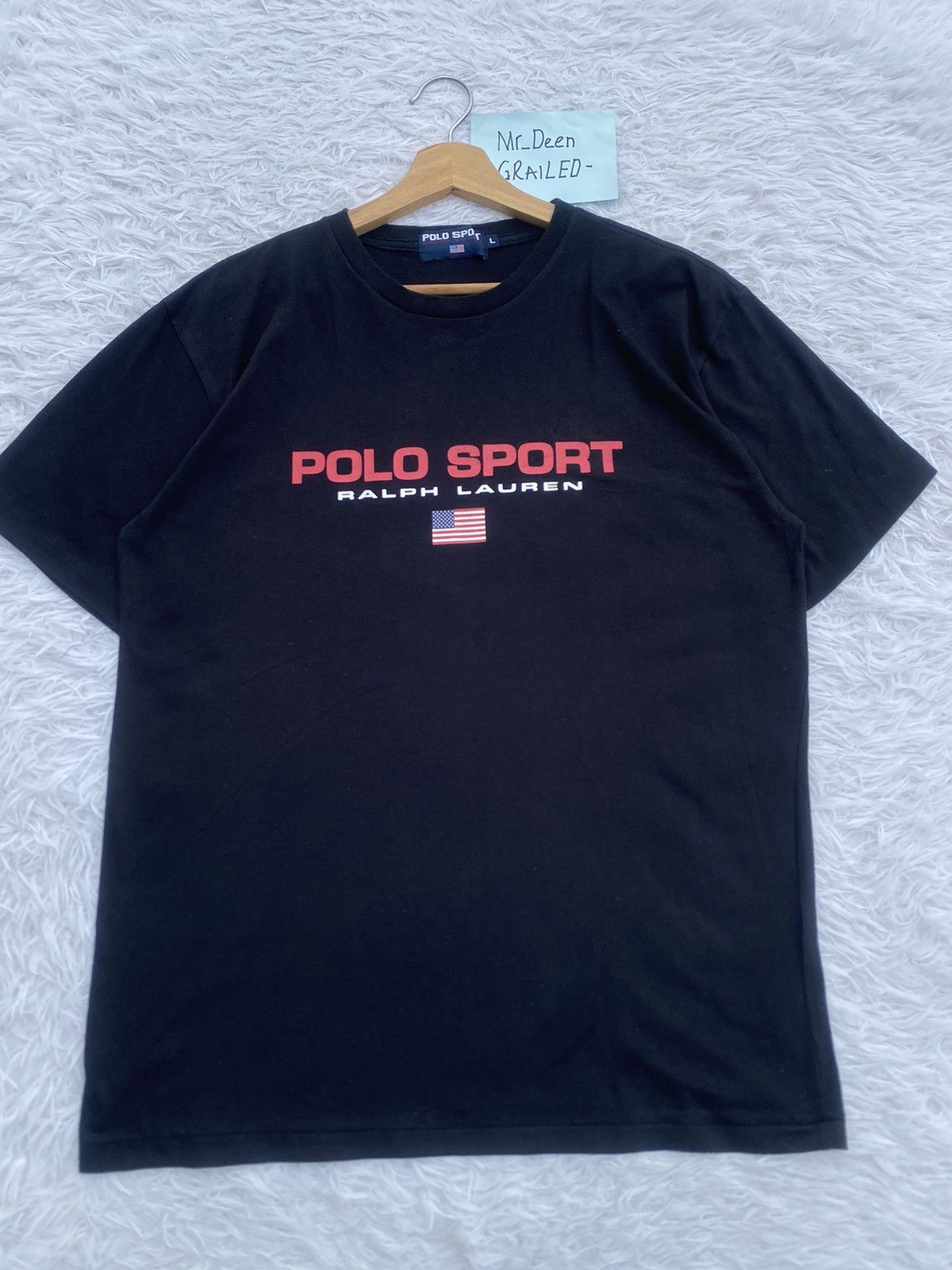 Polo Ralph Lauren Rare Vintage Polo Sport Ralph Lauren Spellout Tshirt Size US L / EU 52-54 / 3 - 4 Thumbnail