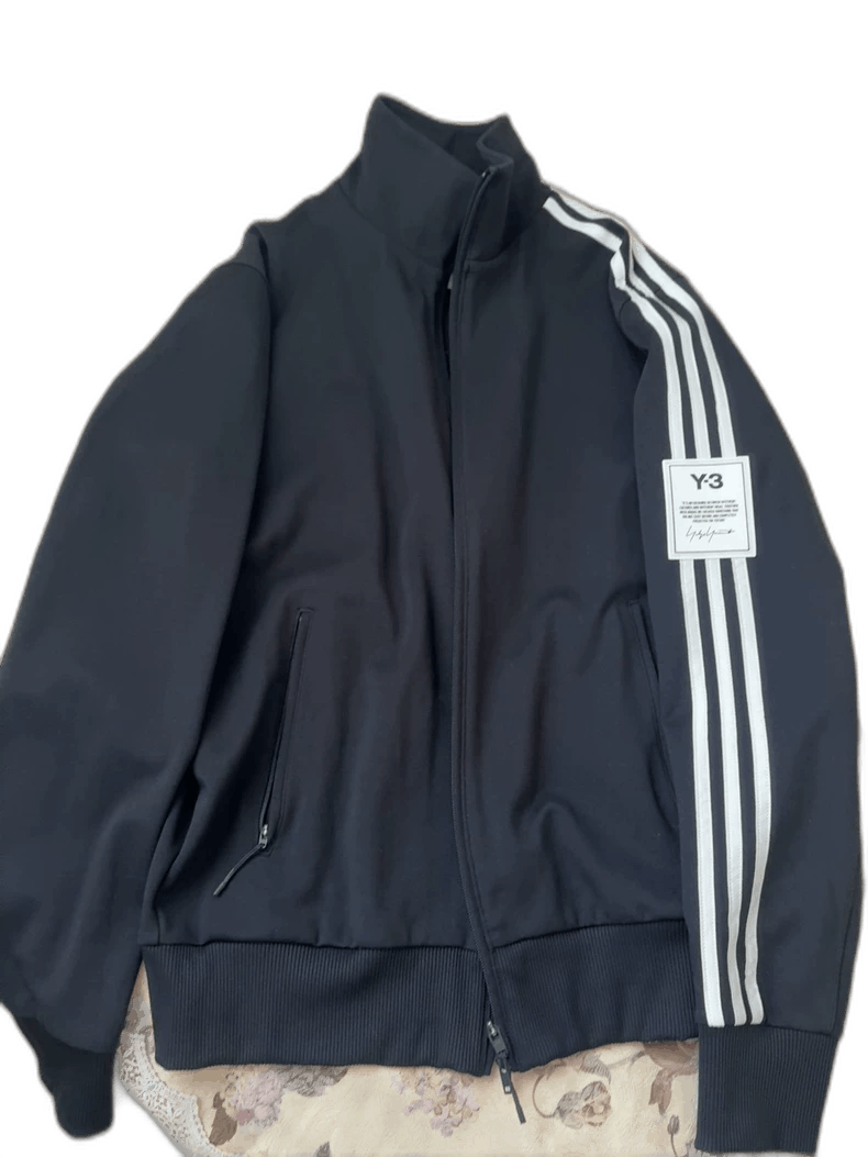 Y-3 Y-3 Black Jacket with White Stripes Size US M / EU 48-50 / 2 - 1 Thumbnail