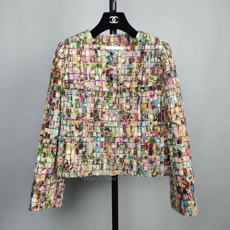 Chanel Chanel 21p tweed coat Size XXS / US 00 / IT 34 - 1 Thumbnail