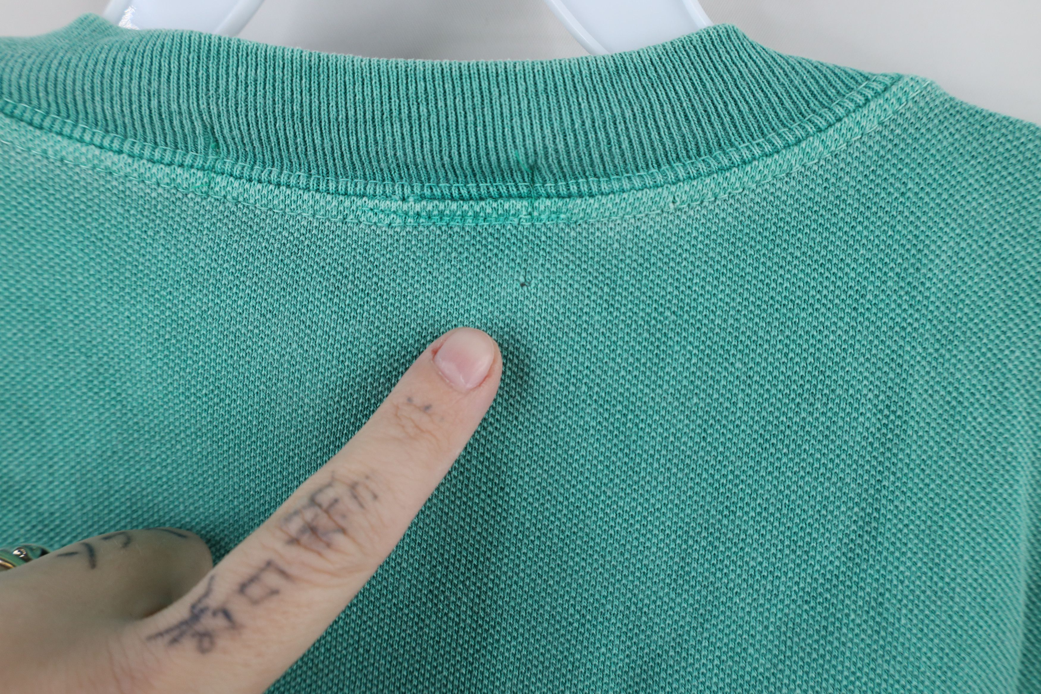 Eddie Bauer × Vintage Vintage 90s Eddie Bauer Blank Baggy Fit Pocket T-Shirt Teal Size US M / EU 48-50 / 2 - 6 Thumbnail