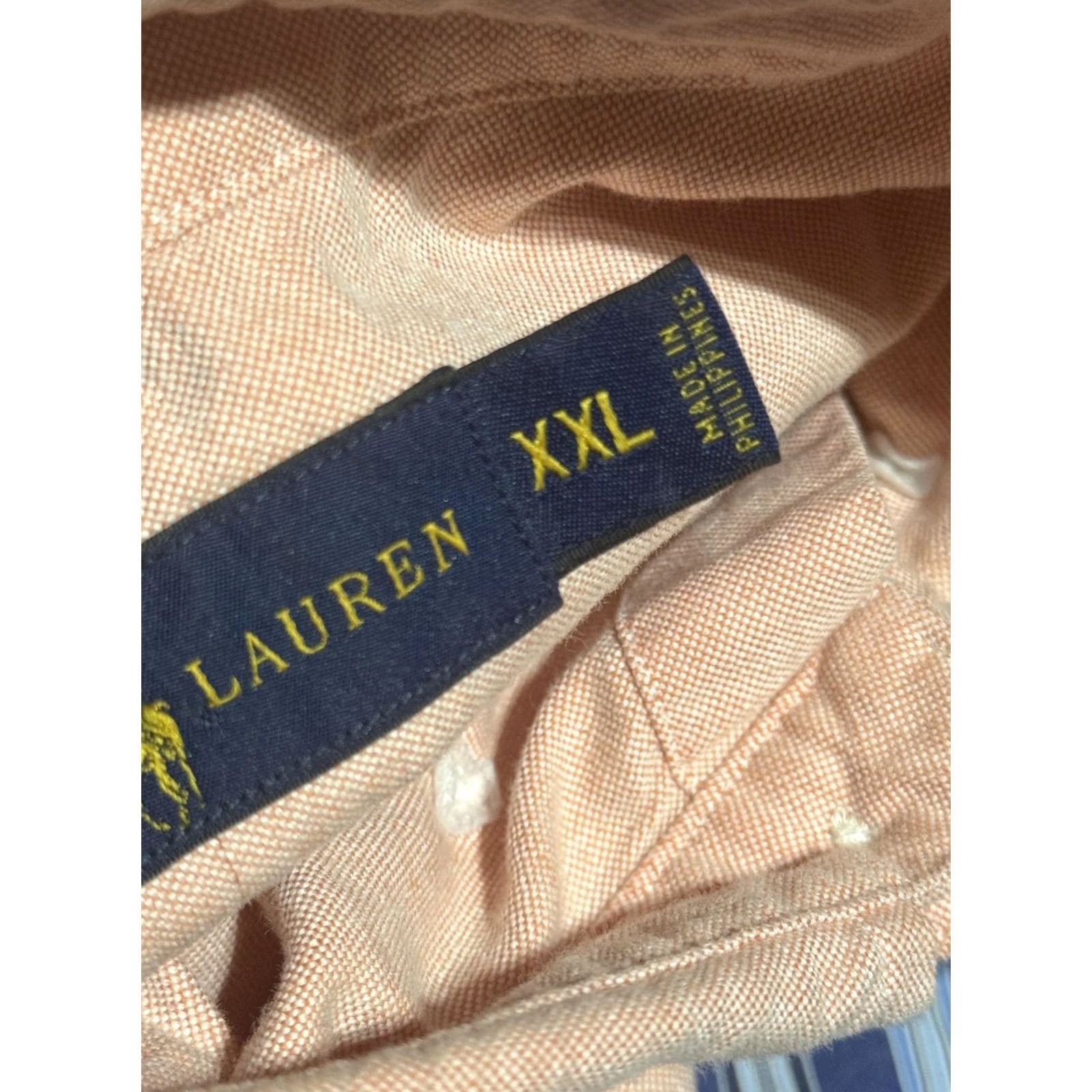Ralph Lauren Polo Ralph Lauren Shirt Mens 2XL Pink Button-Down Oxford Long Sleeve Pony Logo Size US XXL / EU 58 / 5 - 4 Thumbnail