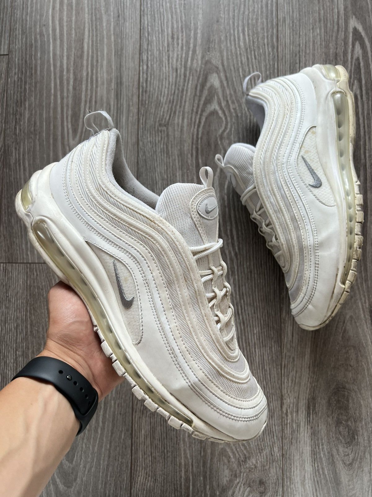 Nike Nike Air Max 97 White Avant Garde Y2k MX Zoom Sneakers Size US 12 / EU 45 - 6 Thumbnail