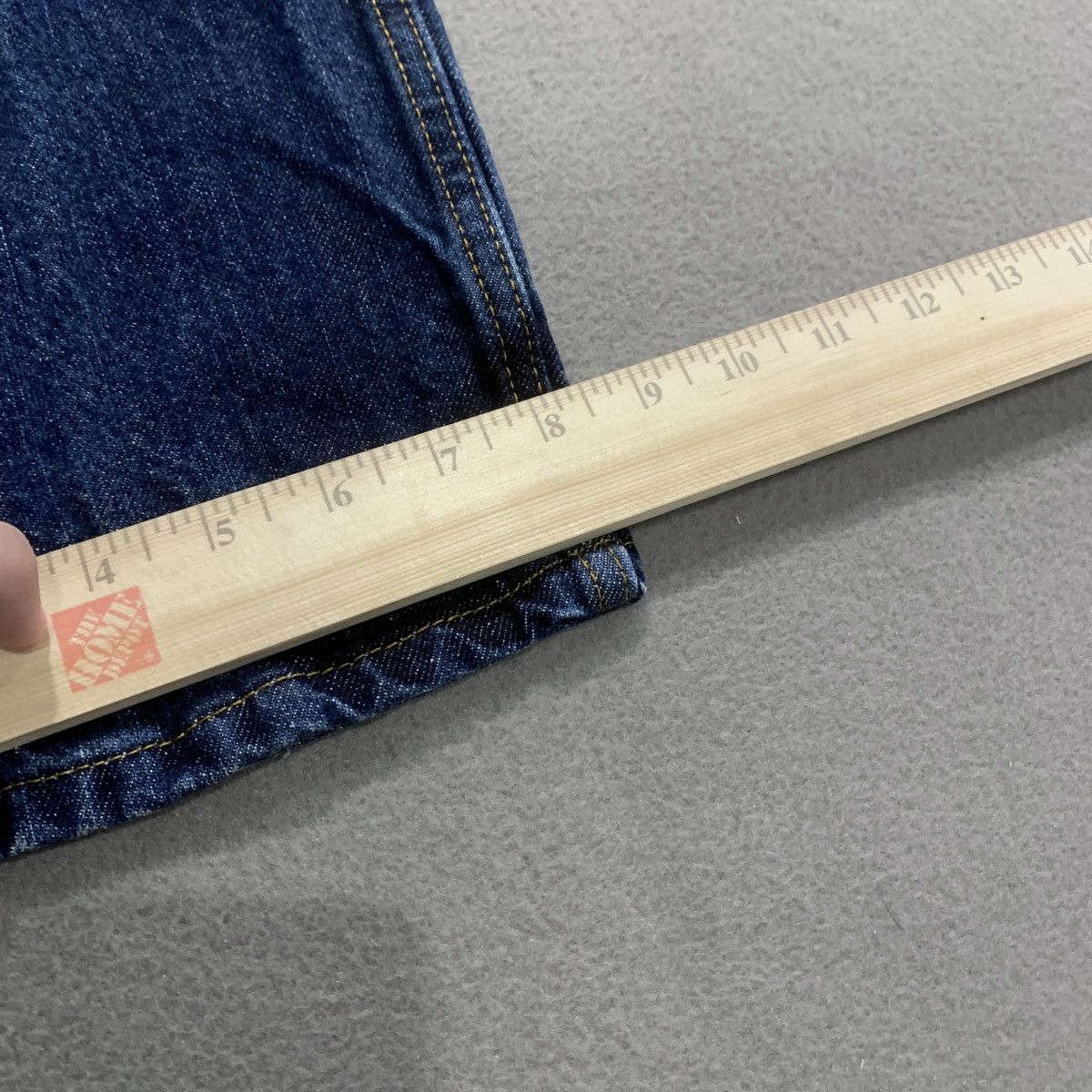 Dickies Dickies Jeans Mens Sz 34 Blue Denim Wide Leg Pants Dark Wash Size US 34 / EU 50 - 10 Thumbnail