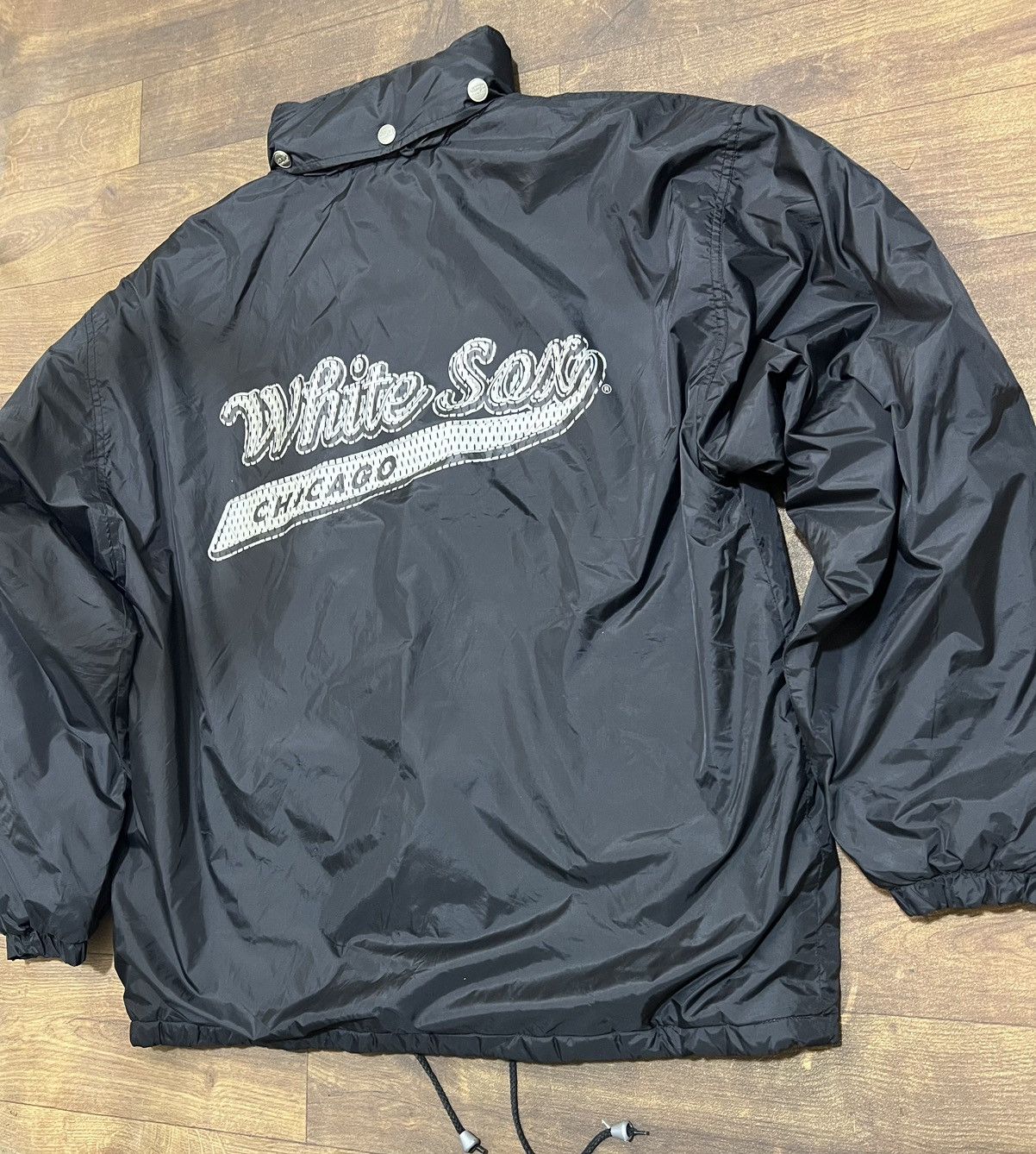 Other Vintage CMP Chicago White Sox Jacket Black MLB Style Size US XL / EU 56 / 4 - 11 Thumbnail