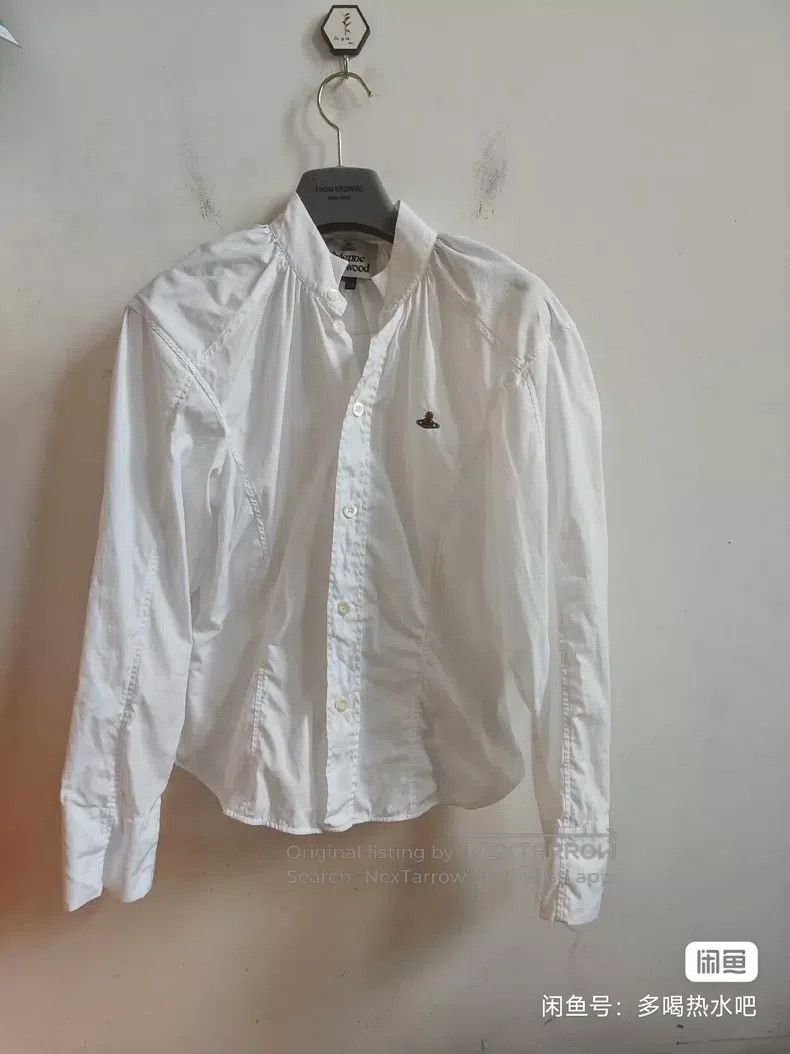 Vivienne Westwood Vivienne Westwood Lady Saturn Stand Collar White Shirt Size XS / US 0-2 / IT 36-38 - 1 Thumbnail