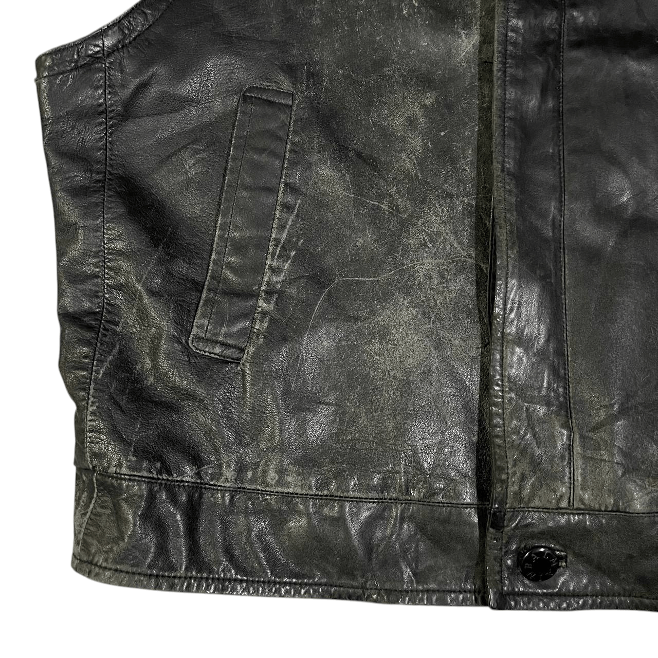Balmain Balmain Paris Leather Vest Size US L / EU 52-54 / 3 - 4 Thumbnail