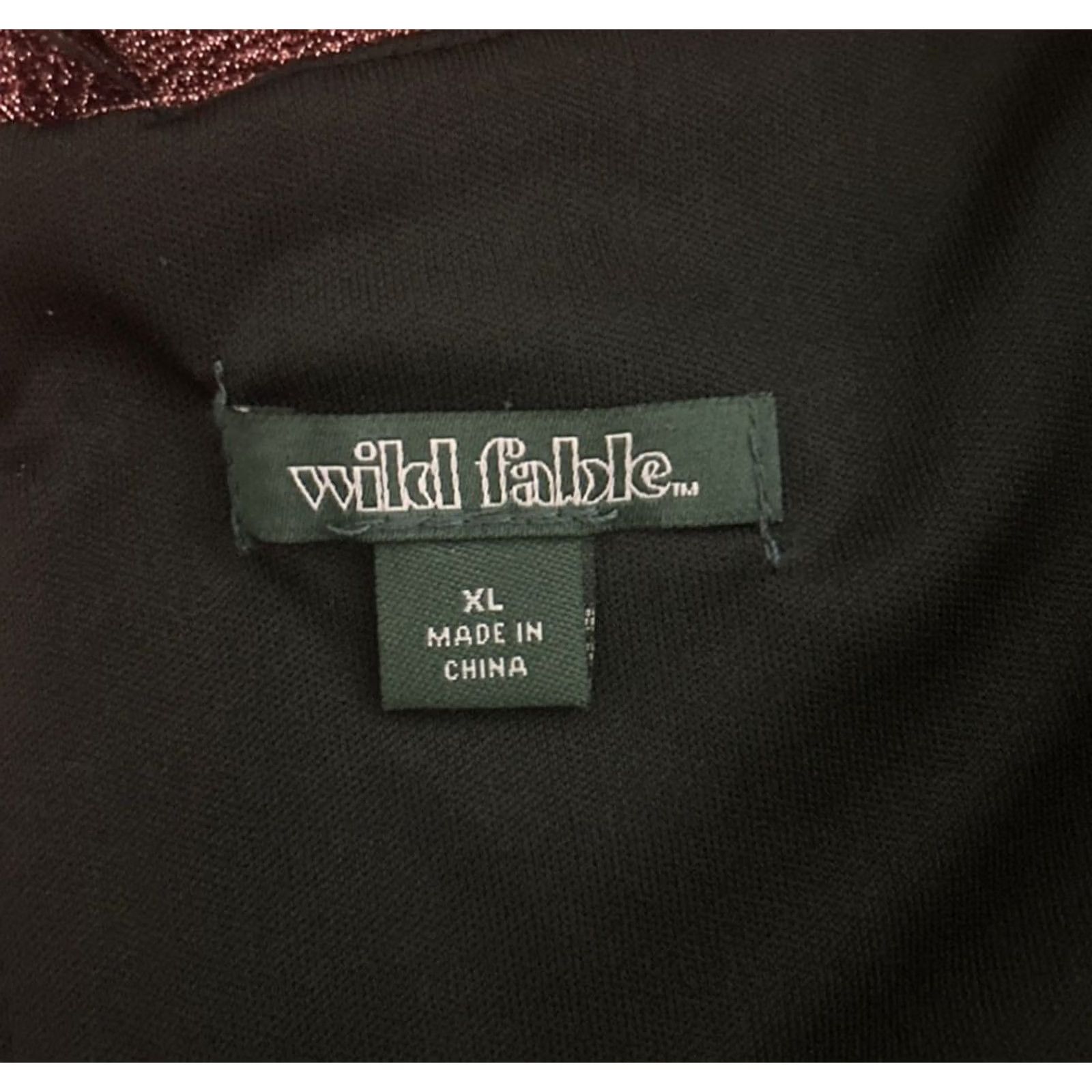 Vintage Wild Fable Mini Dress Shirt Sleeveless Pink XL Juniors Womens V-Neck Adjustable Straps Party Cocktail Wedding Summer Spring Fall Winter NWT Size XL / US 12-14 / IT 48-50 - 3 Thumbnail