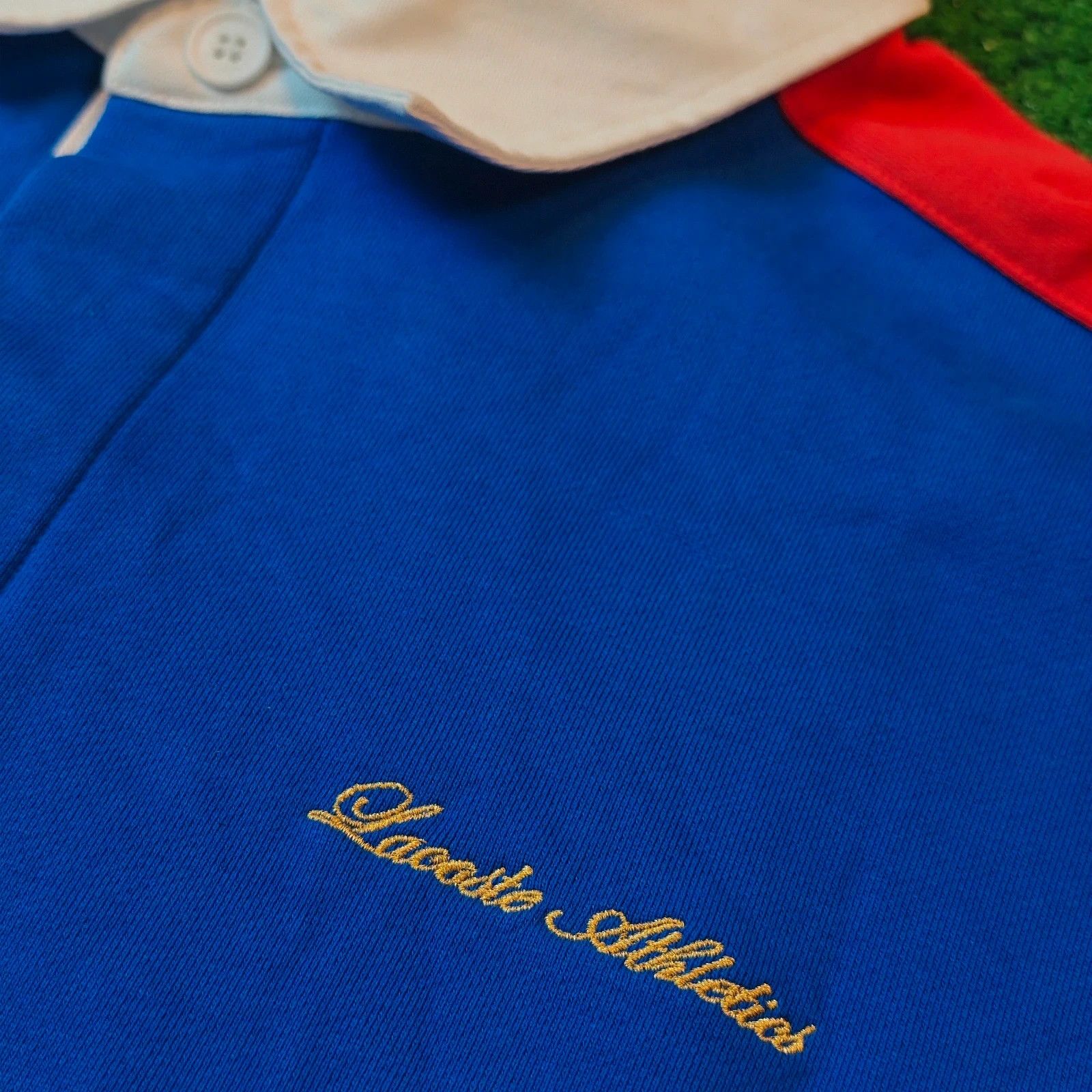 Lacoste Lacoste Polo Sweatshirt blue mens Medium rugby collared Size US M / EU 48-50 / 2 - 5 Thumbnail
