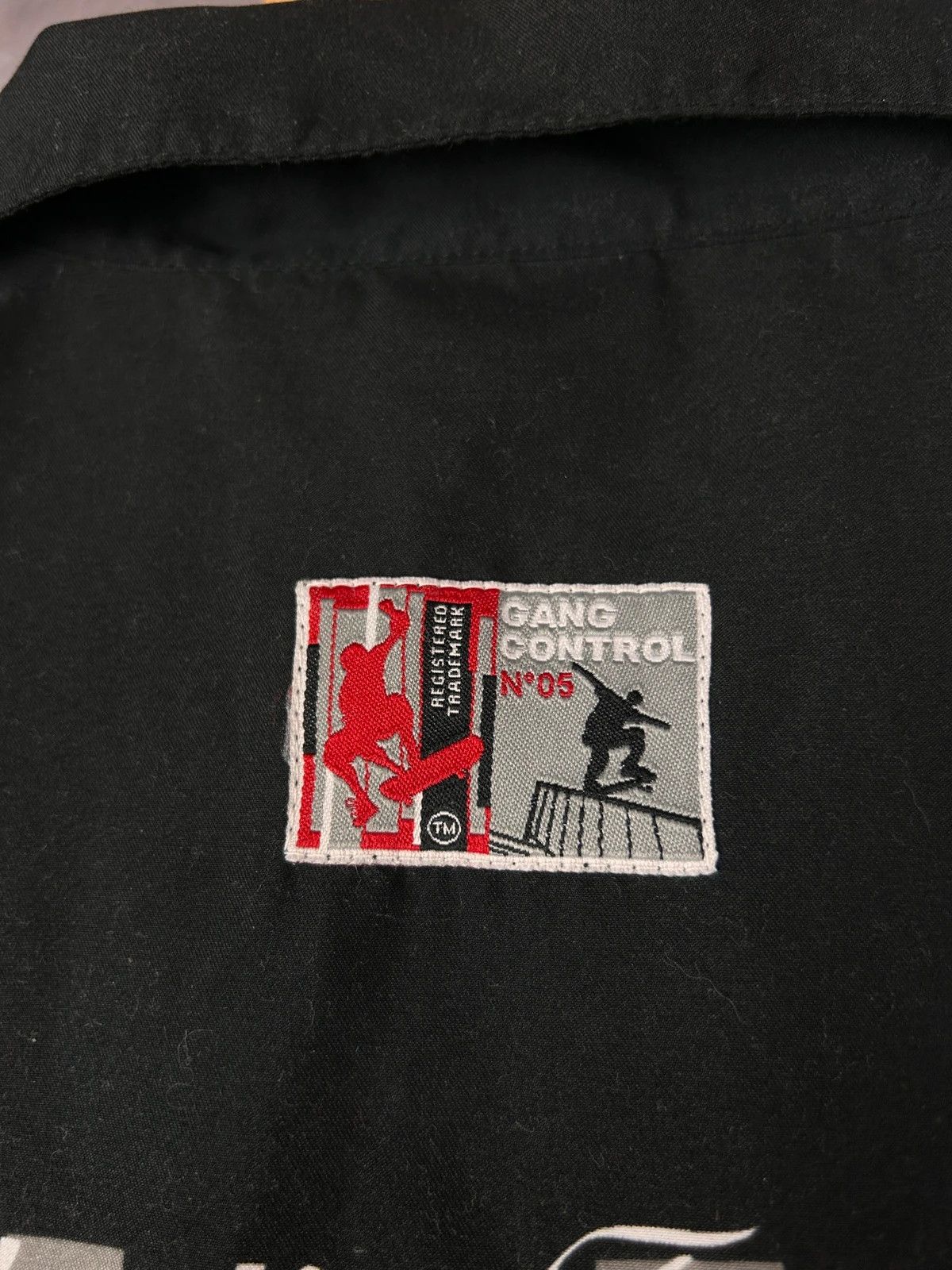 Other Gang Control Skate black shirt all over print spellout Size US M / EU 48-50 / 2 - 7 Thumbnail
