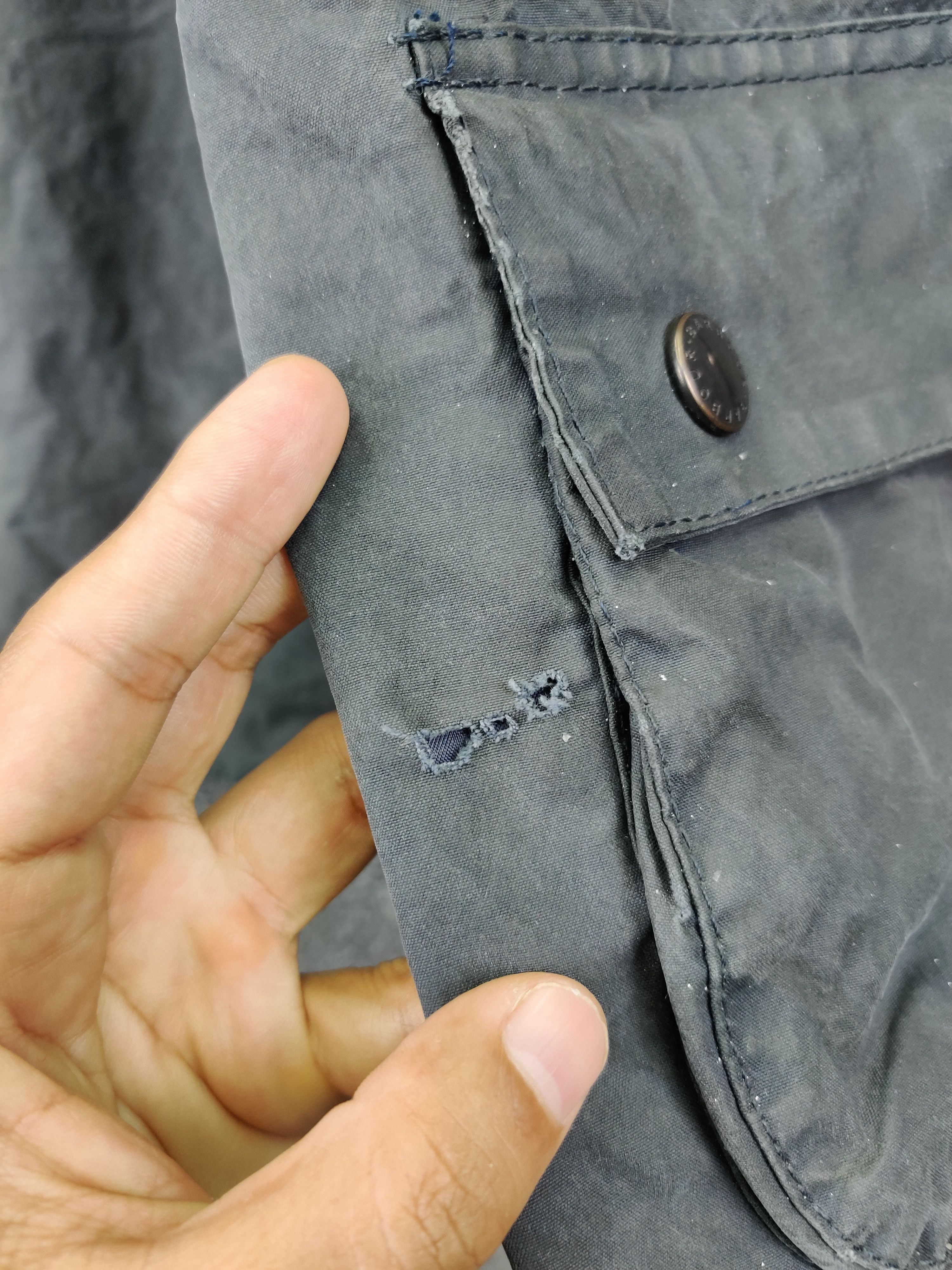 Barbour Vintage Thrashed Barbour Care Bedale Waxed Jacket Size US L / EU 52-54 / 3 - 14 Thumbnail
