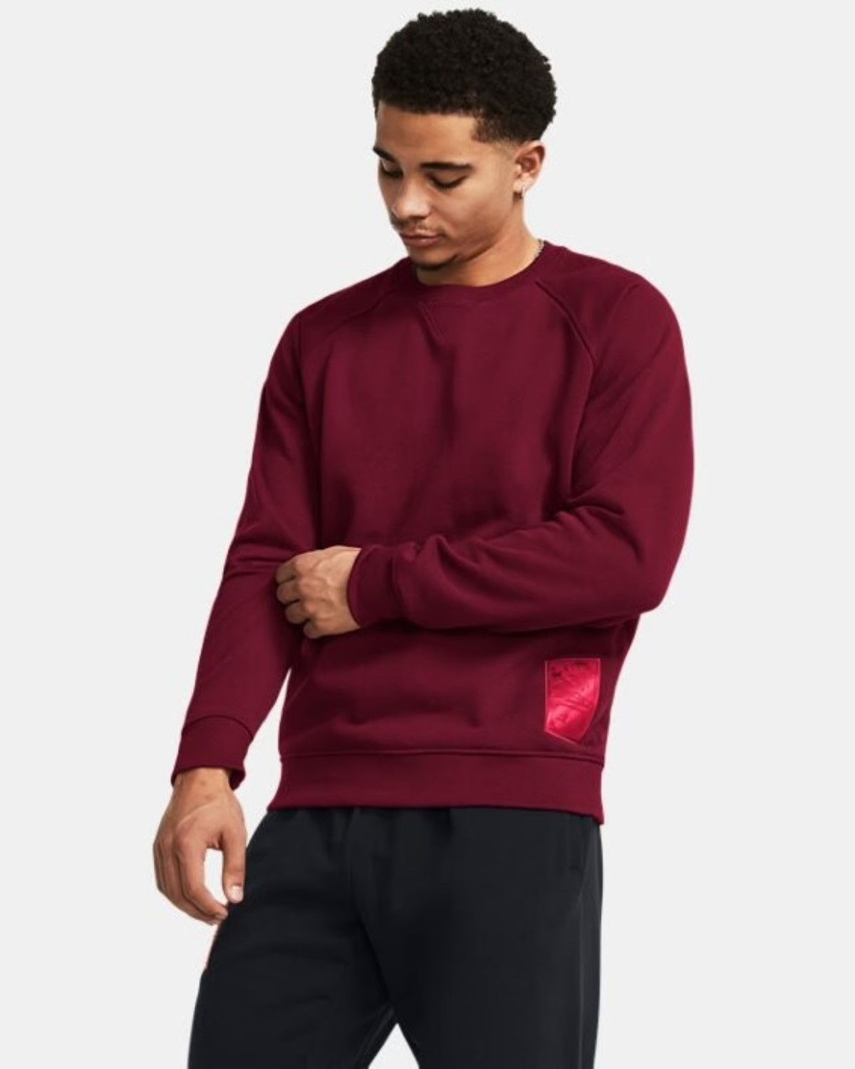Under Armour Under Armour Stephen Curry x Bruce Lee Red Maroon Sweater Size US XS / EU 42 / 0 - 1 Thumbnail