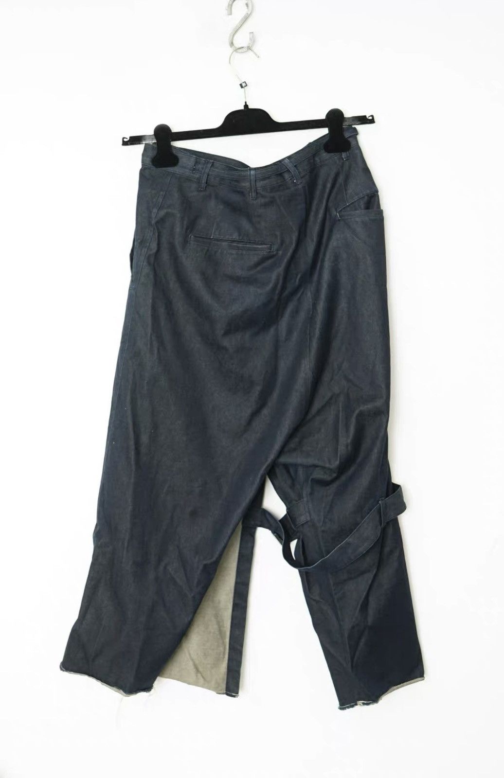 Sulvam Sulvam Asymmetric Wide-Leg Pants Size US 34 / EU 50 - 6 Thumbnail