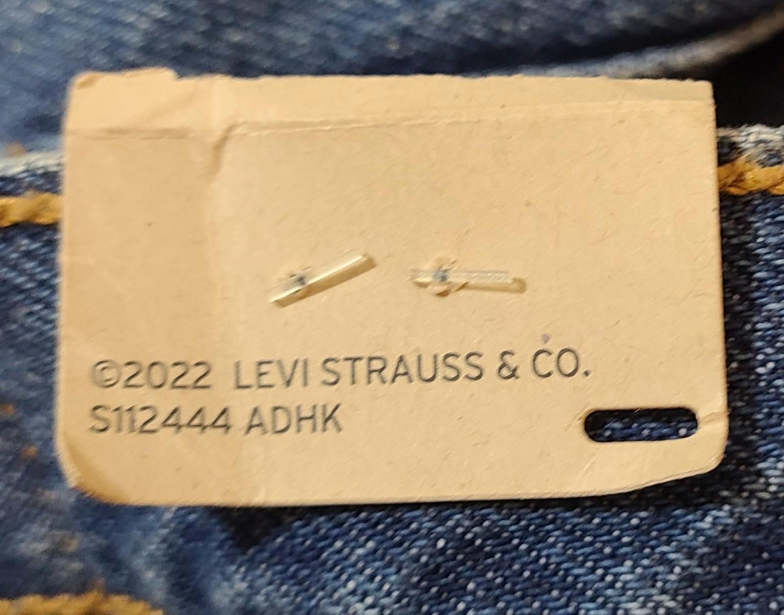 Levi's NWT 2022 Levis 501 Original Cropped Jeans Sz 28x26 Waterless Size US 28 / EU 44 - 9 Thumbnail