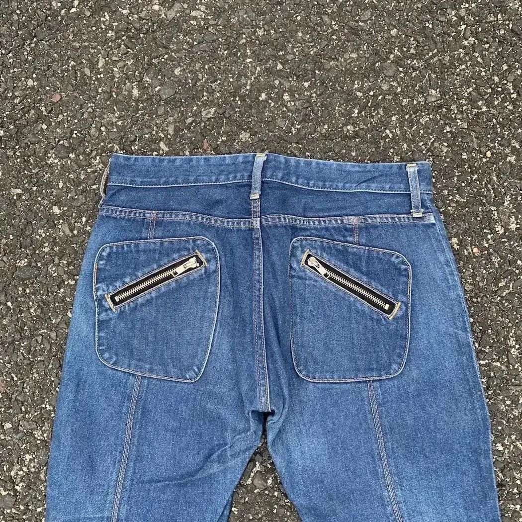 Silas Vintage Silas Jeans Multi Zipper Denim Jogger Pants Waist 29 Size US 29 - 12 Thumbnail