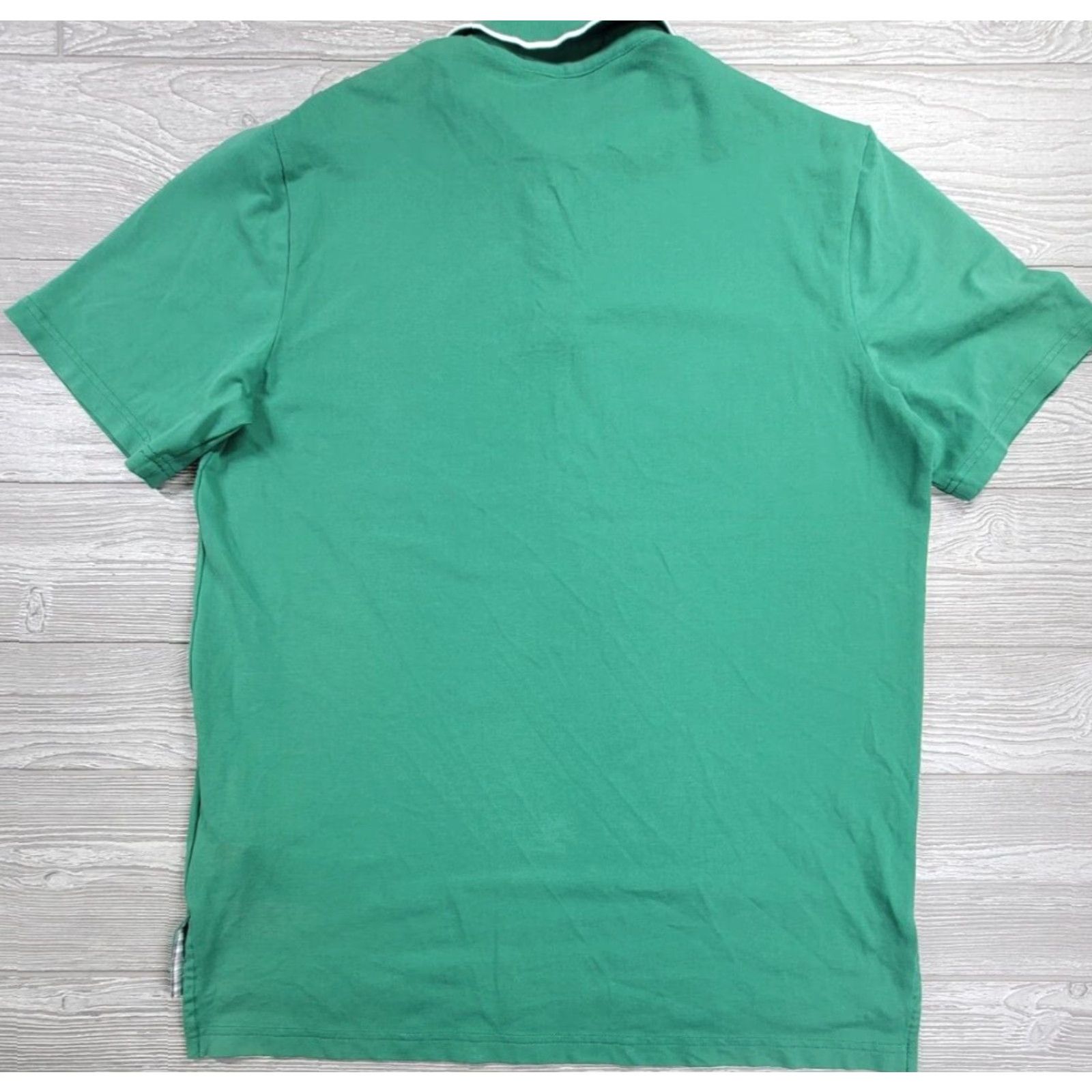Polo Ralph Lauren Polo Golf Ralph Lauren Shirt Mens Short Sleeve Polo Green Logo Embroidered Contrast Collar L Size US L / EU 52-54 / 3 - 7 Thumbnail