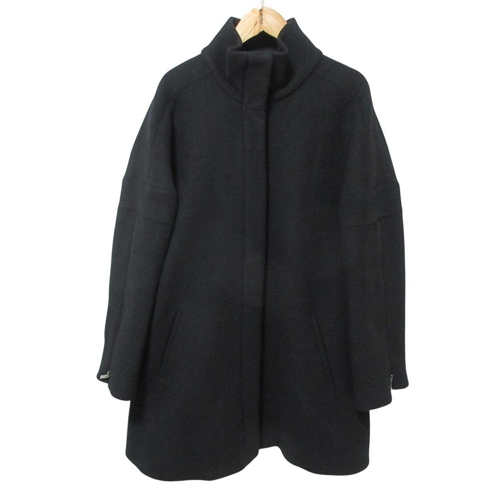 Armani Armani Emporio Armani Sleeve Zip Wool Coat Leather Outerwear DUTY FREE for USA Size ONE SIZE - 1 Thumbnail