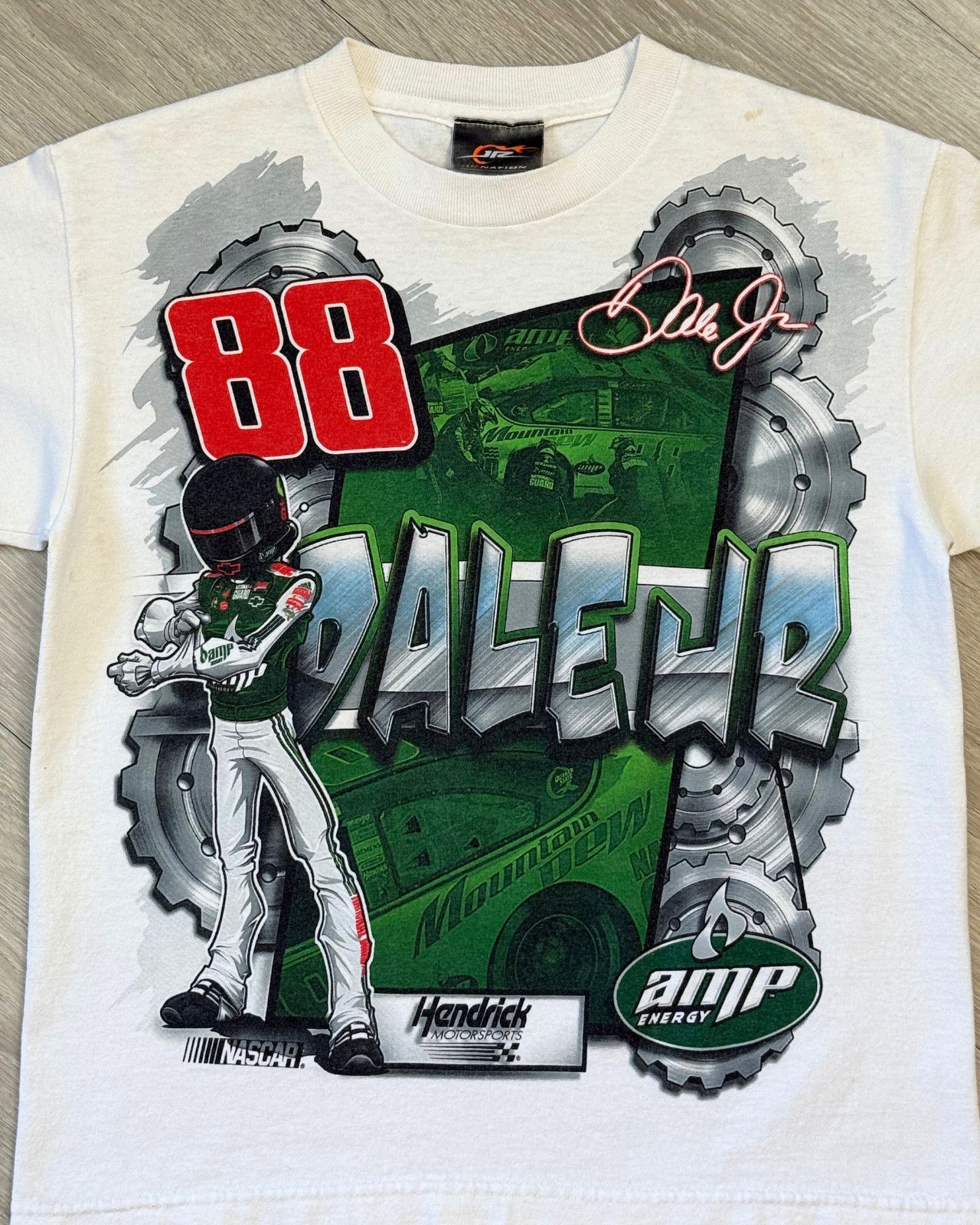 NASCAR 2009 NASCAR Dale Earnhardt Jr. #88 AMP T-Shirt Youth Medium Size US XS / EU 42 / 0 - 3 Thumbnail