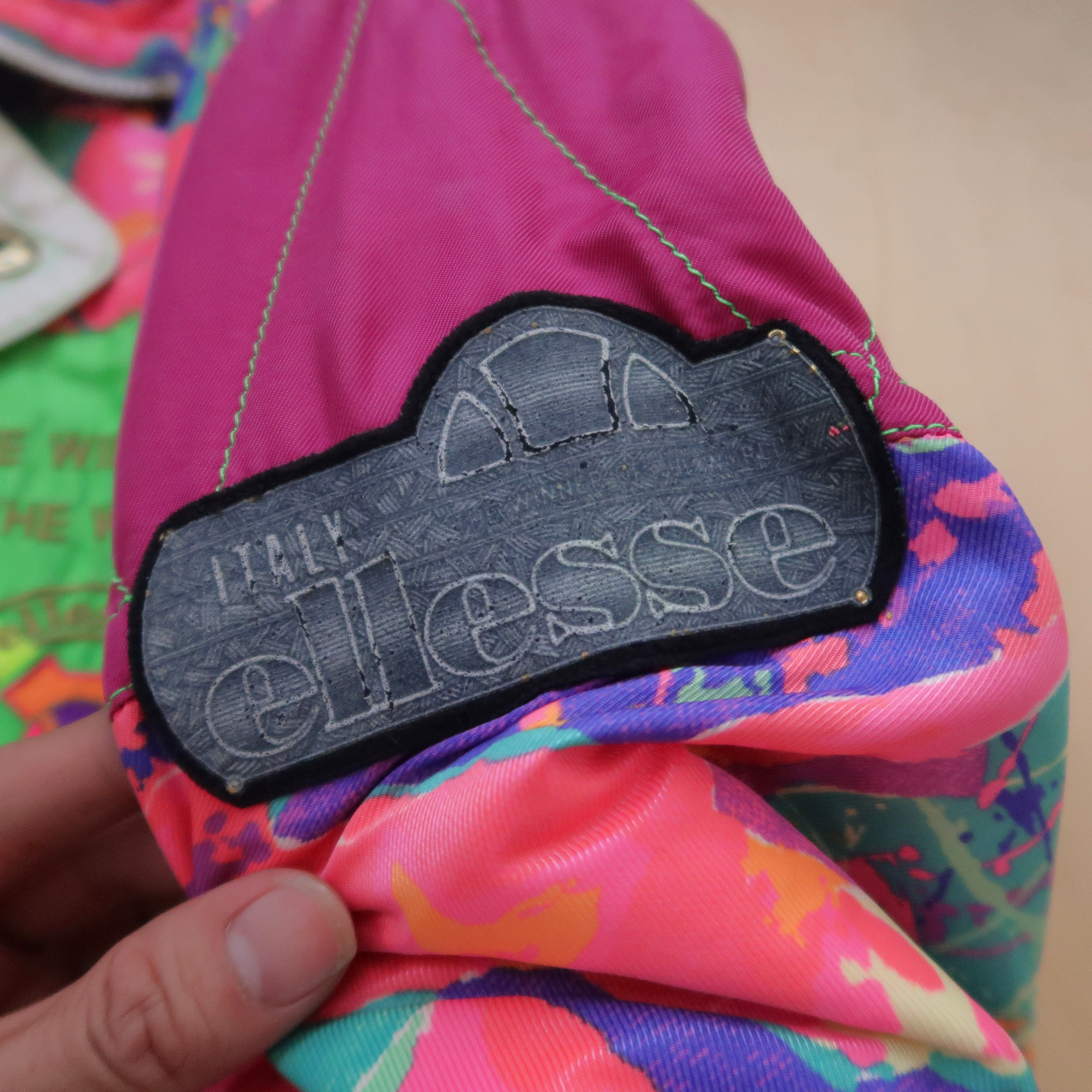 Hysteric Glamour Vintage 90s Hysteric Glamour Ellese Champion Panelled Jacket Size US L / EU 52-54 / 3 - 10 Thumbnail